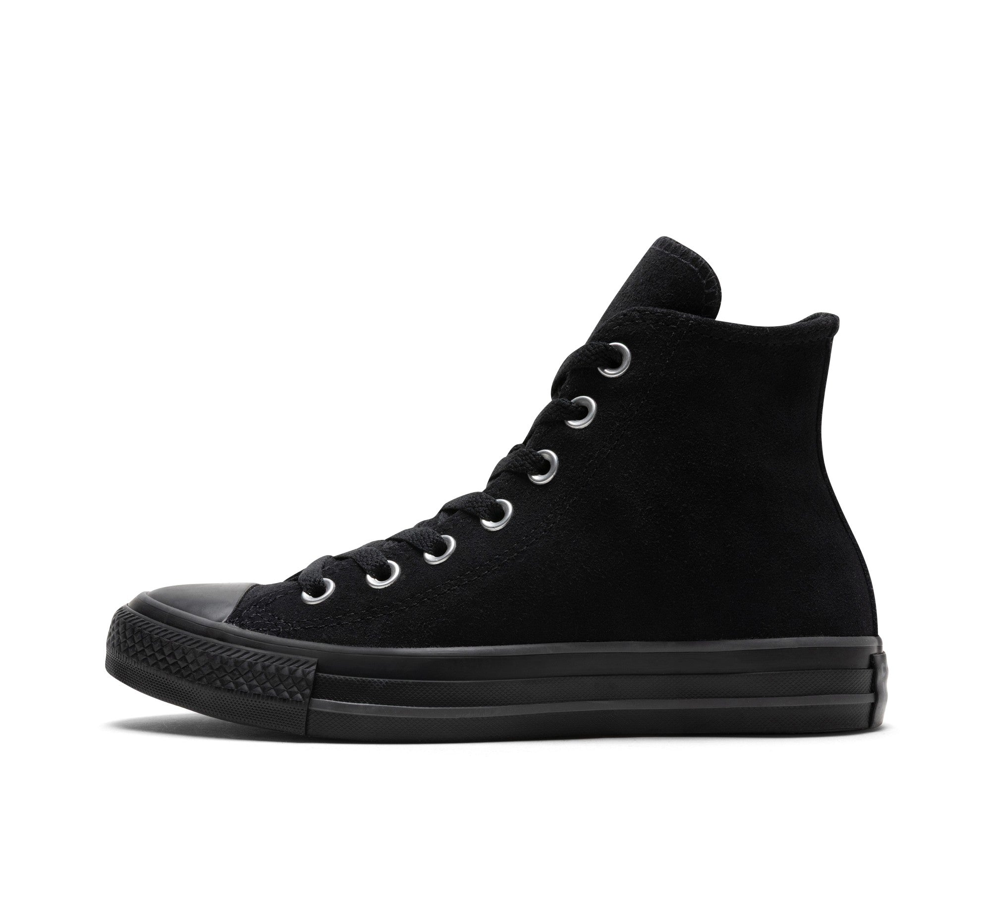 CONVERSE ALL STAR SUEDE HIGH TOP BLACK