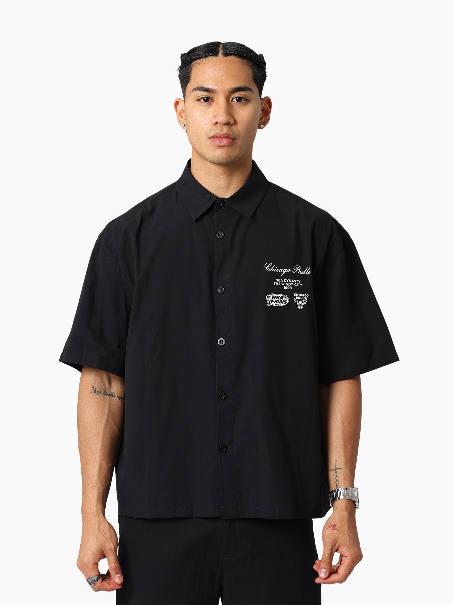 MITCHELL & NESS BULLS WORLDWIDE SHIRT