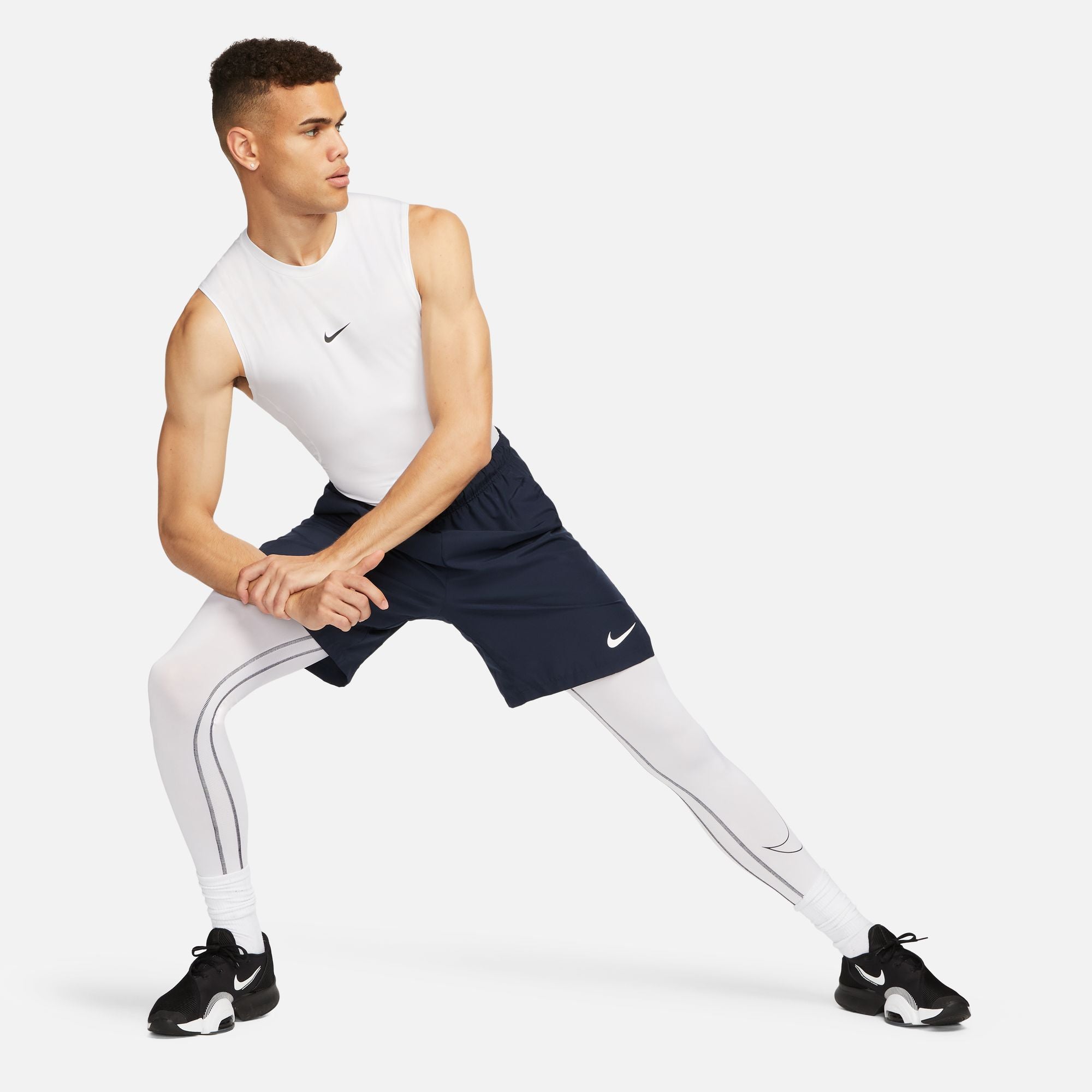 NIKE MENS PRO DRI-FIT SLEEVELESS TIGHT TOP