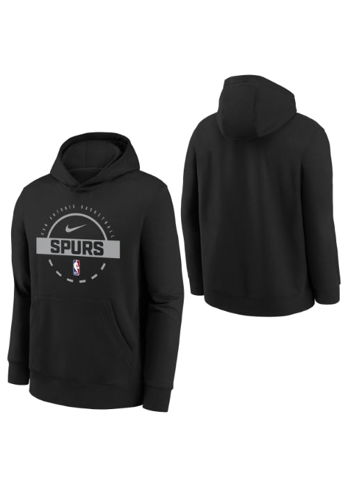 NIKE SPURS PRACTICE HOODIE - YOUTH
