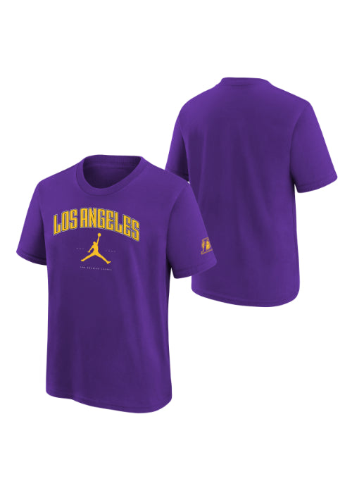 JORDAN LAKERS CITIES TEE - YOUTH