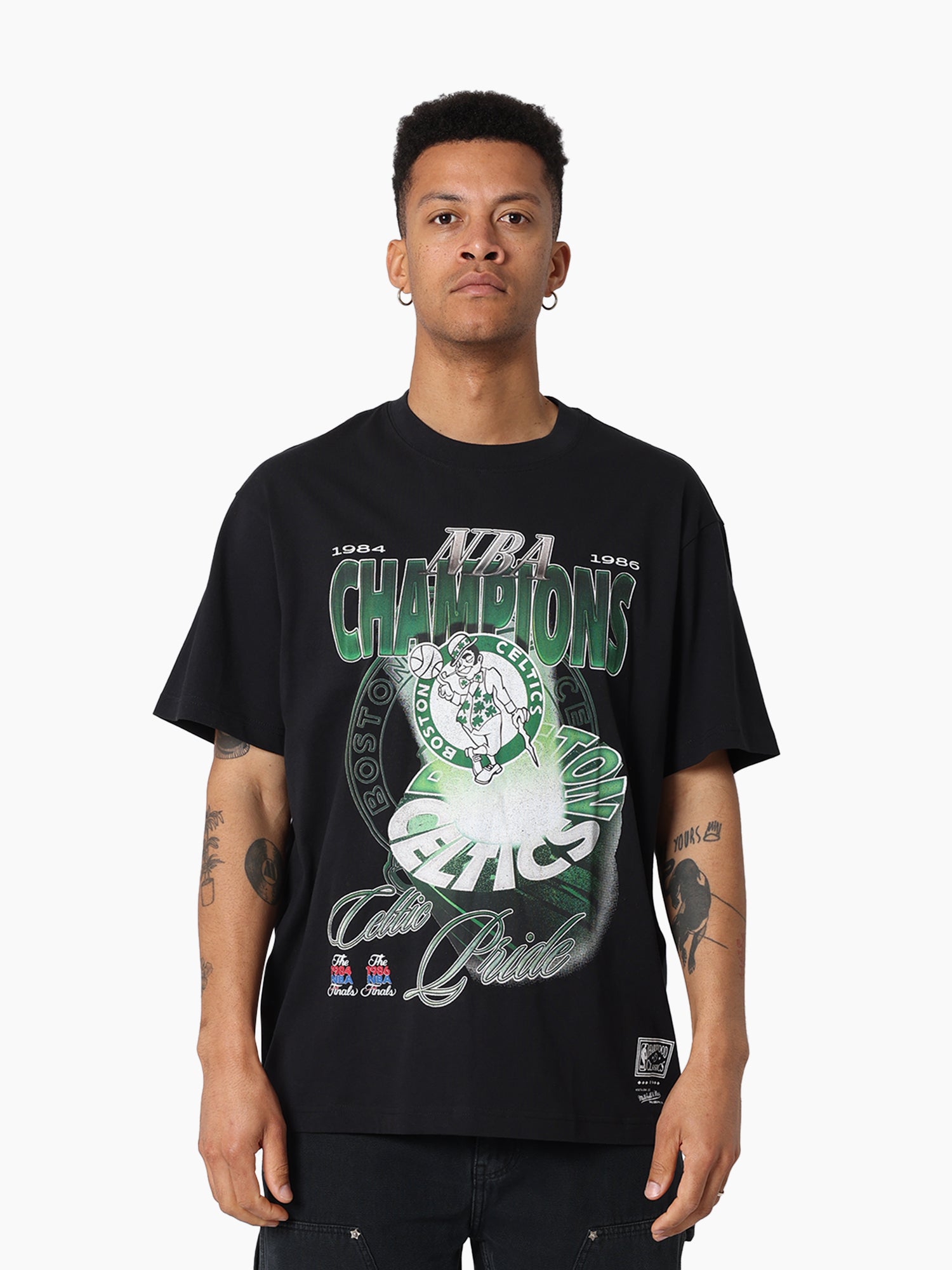MITCHELL & NESS CELTICS HARDLIGHT TEE