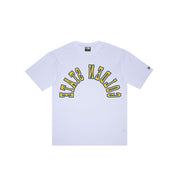 NEW ERA TEE UPSIDE DOWN GS WARRIORS WHI
