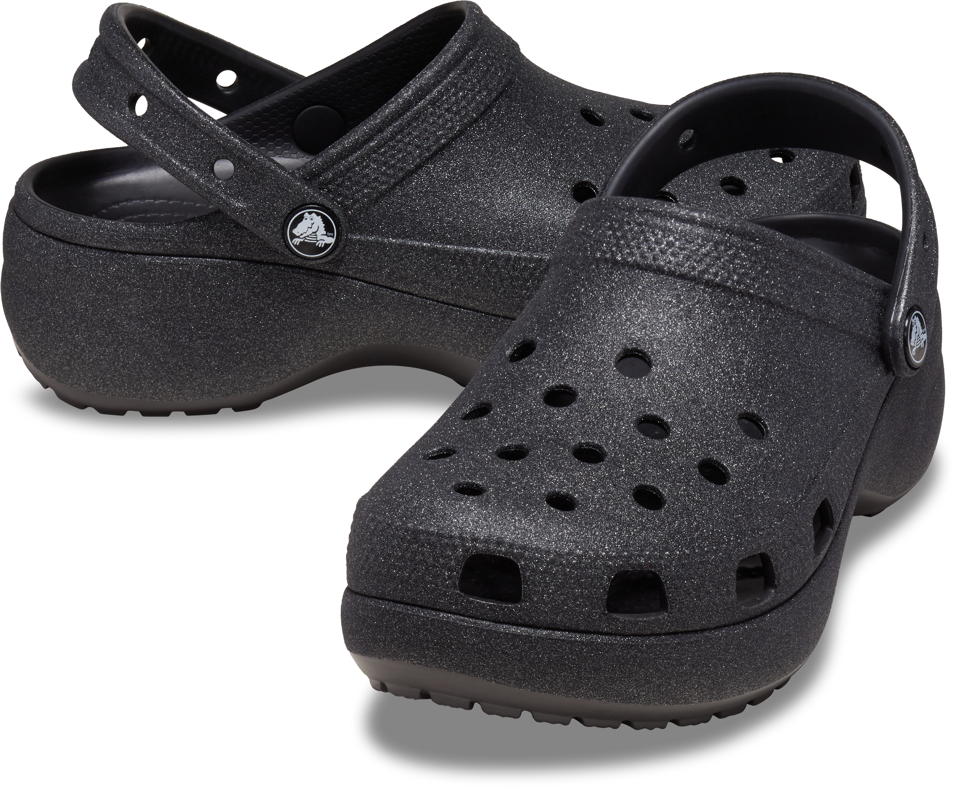 CROCS CLASSIC PLATFORM GLITTER