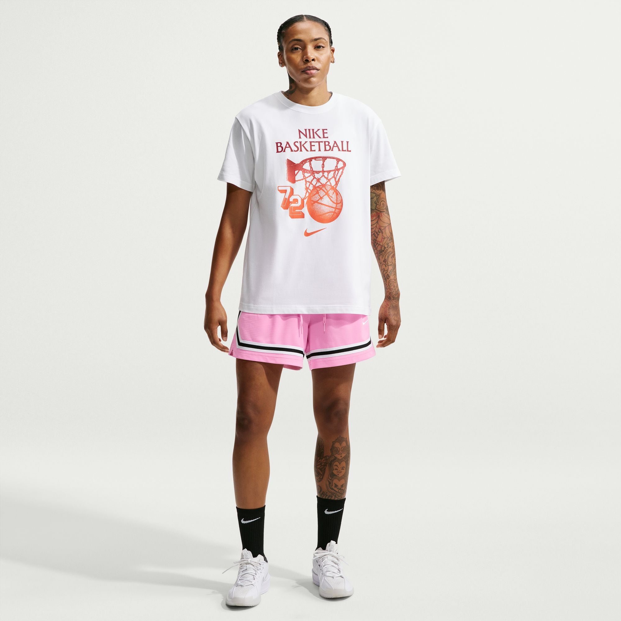 NIKE WOMENS DRI-FIT BASKETBALL TEE