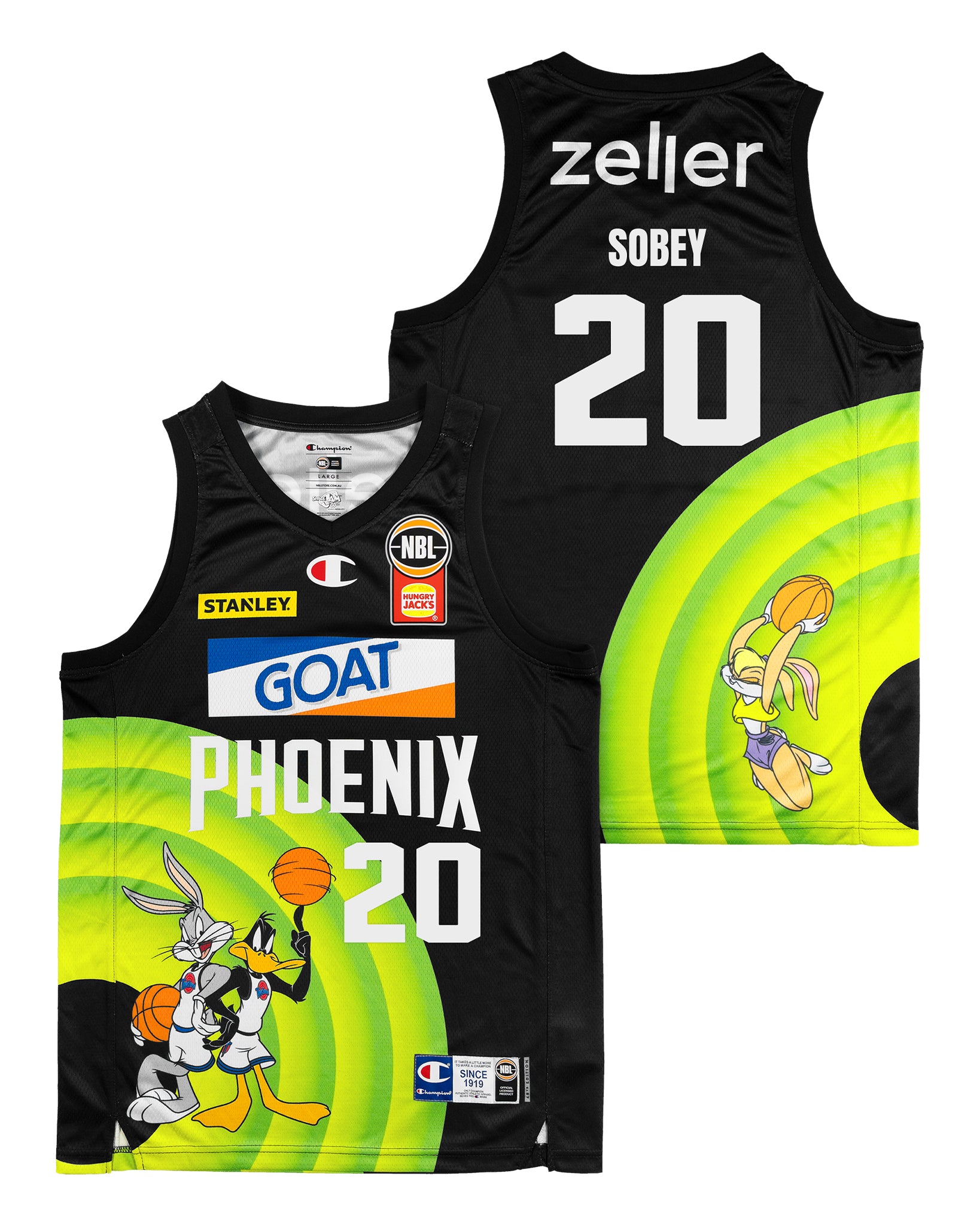 SPACE JAM JERSEY - S.E MELBOURNE PHOENIX- SOBEY