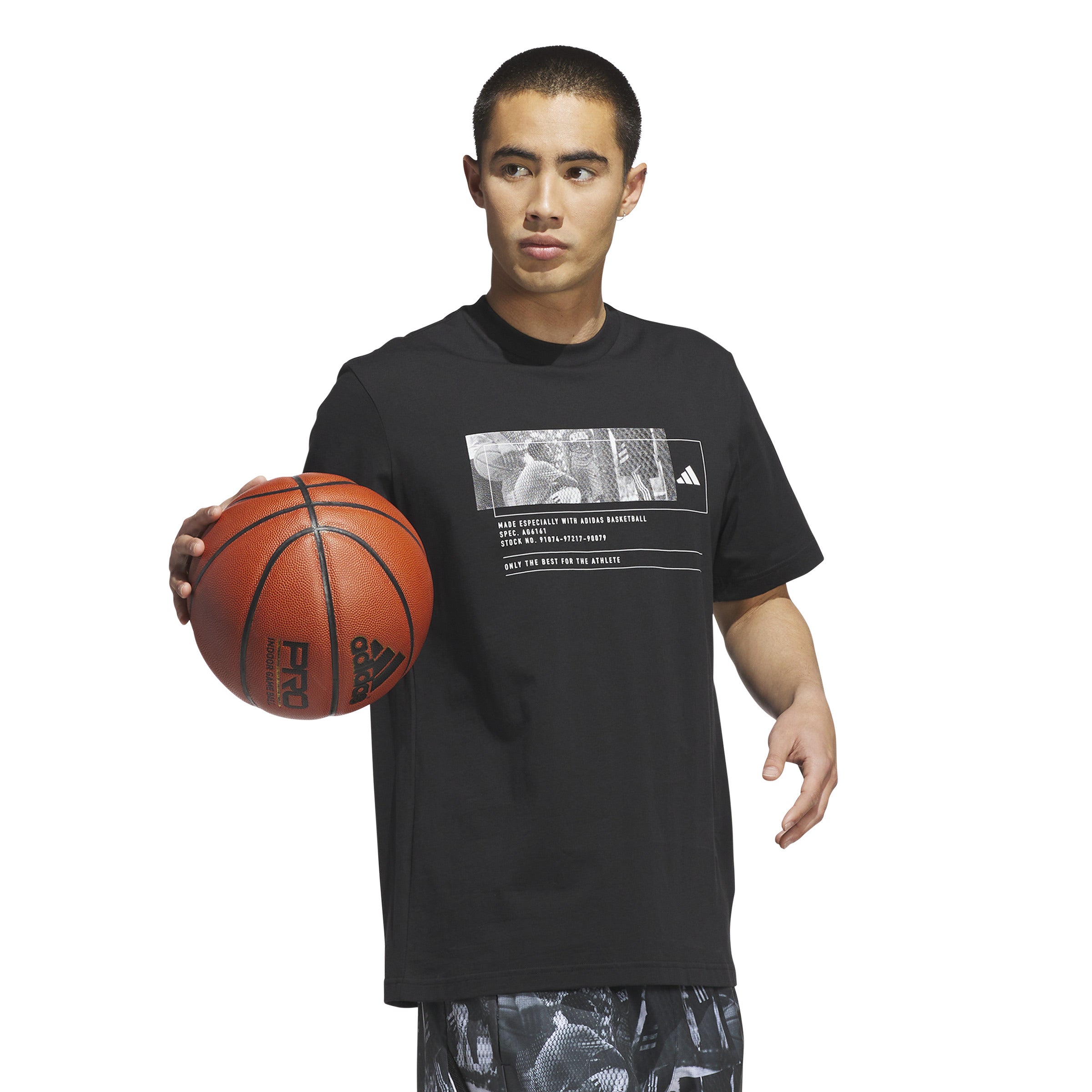 ADIDAS BASKETBALL GRAPHIC TEE