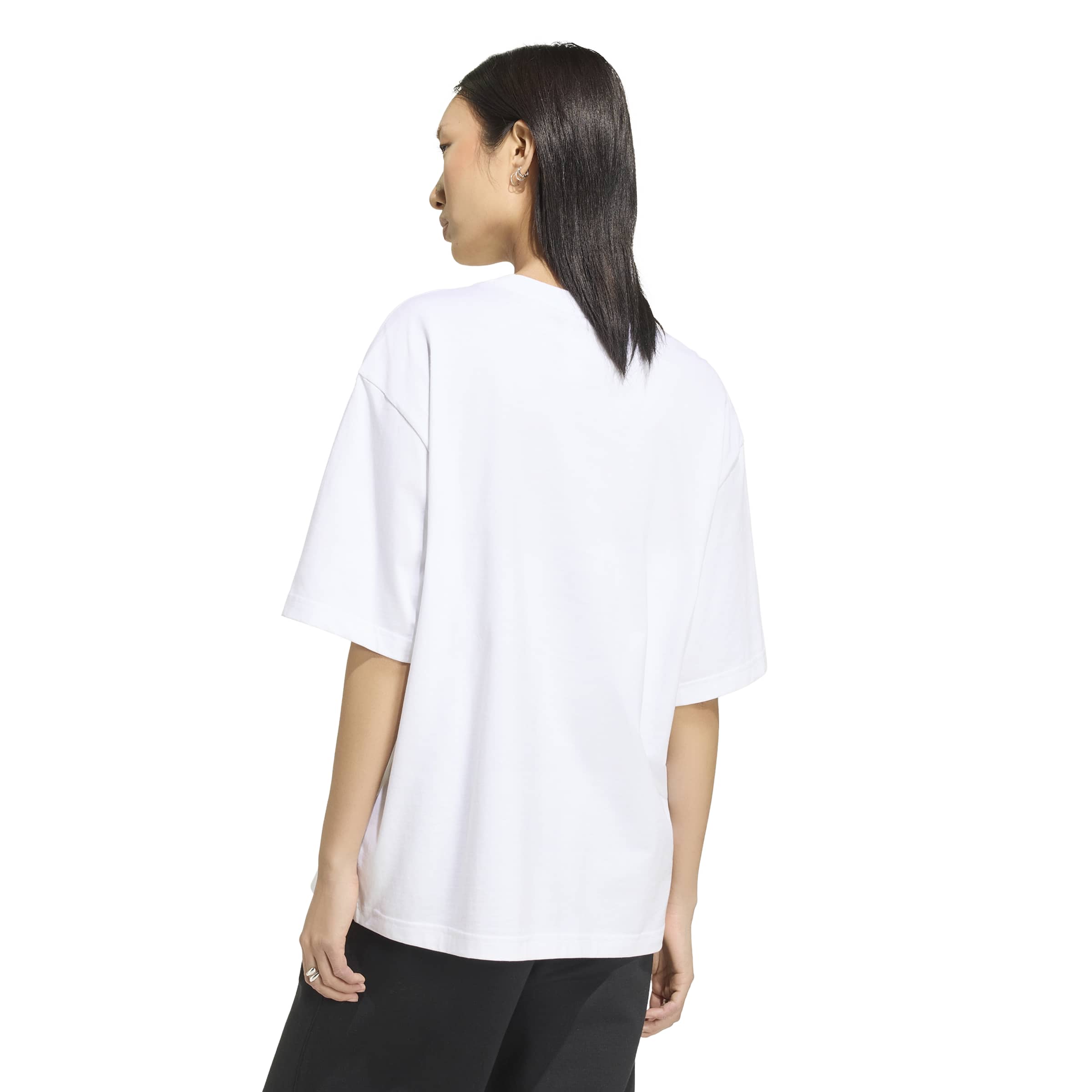 ADIDAS WOMENS ESSENTIALS OVERSIZED TEE