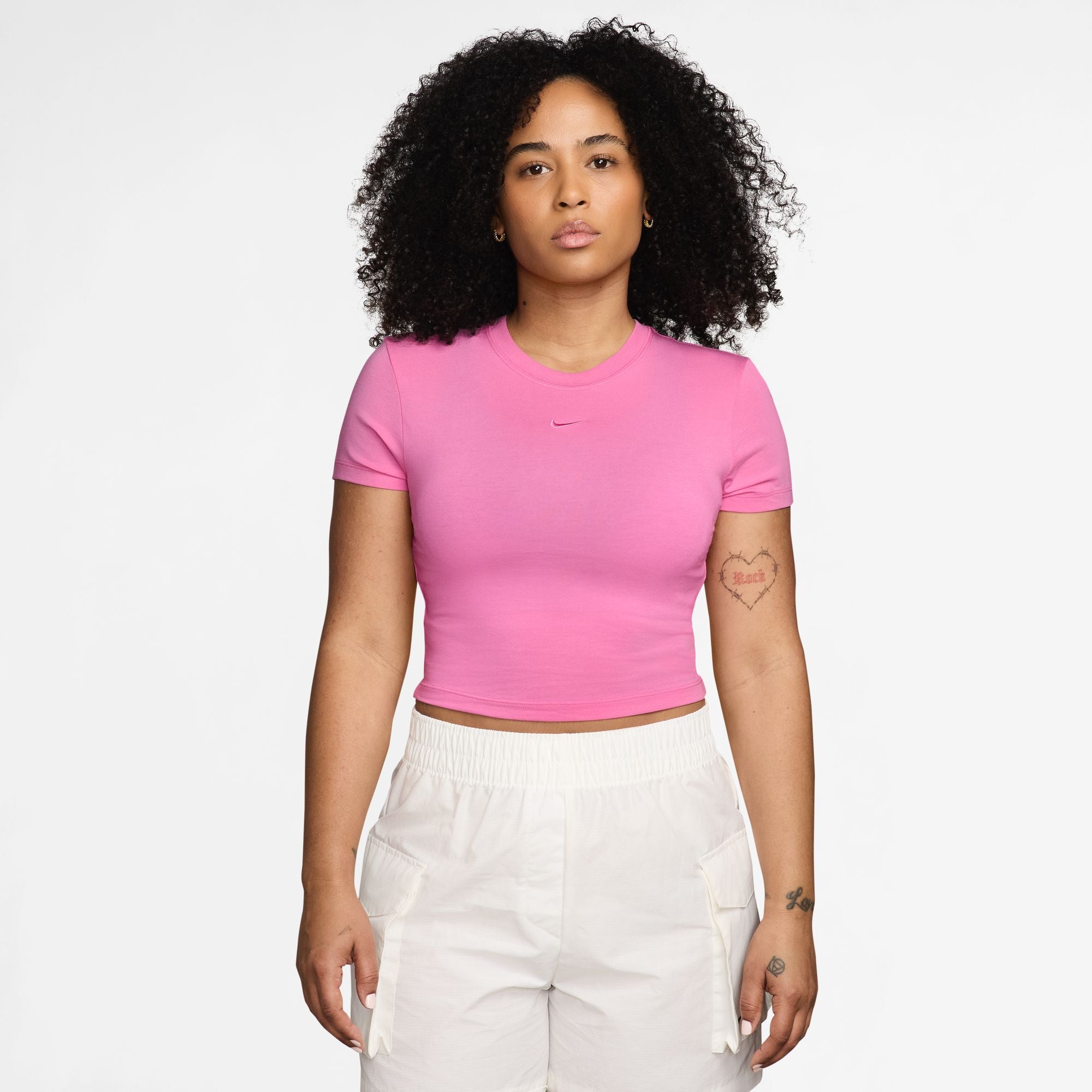 NIKE WOMENS CROPPED TEE