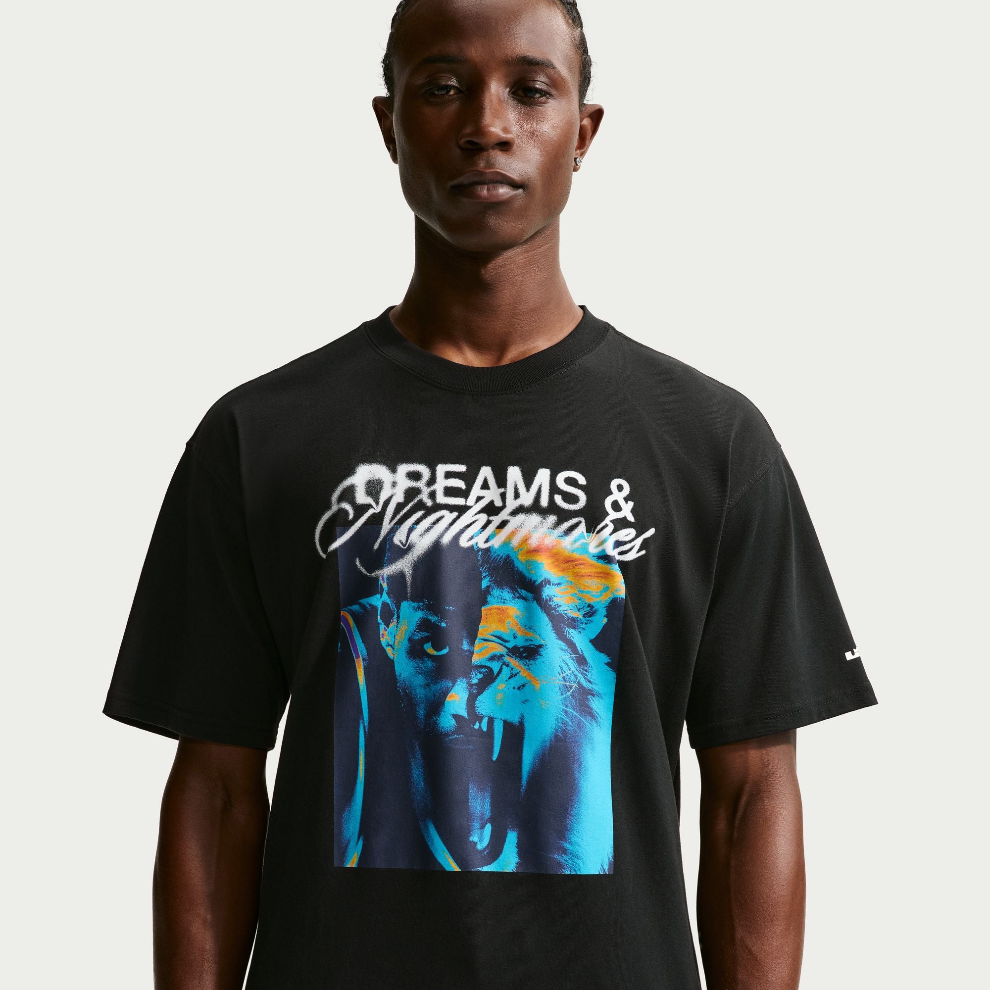 NIKE MENS LEBRON 'DREAMS & NIGHTMARES' TEE