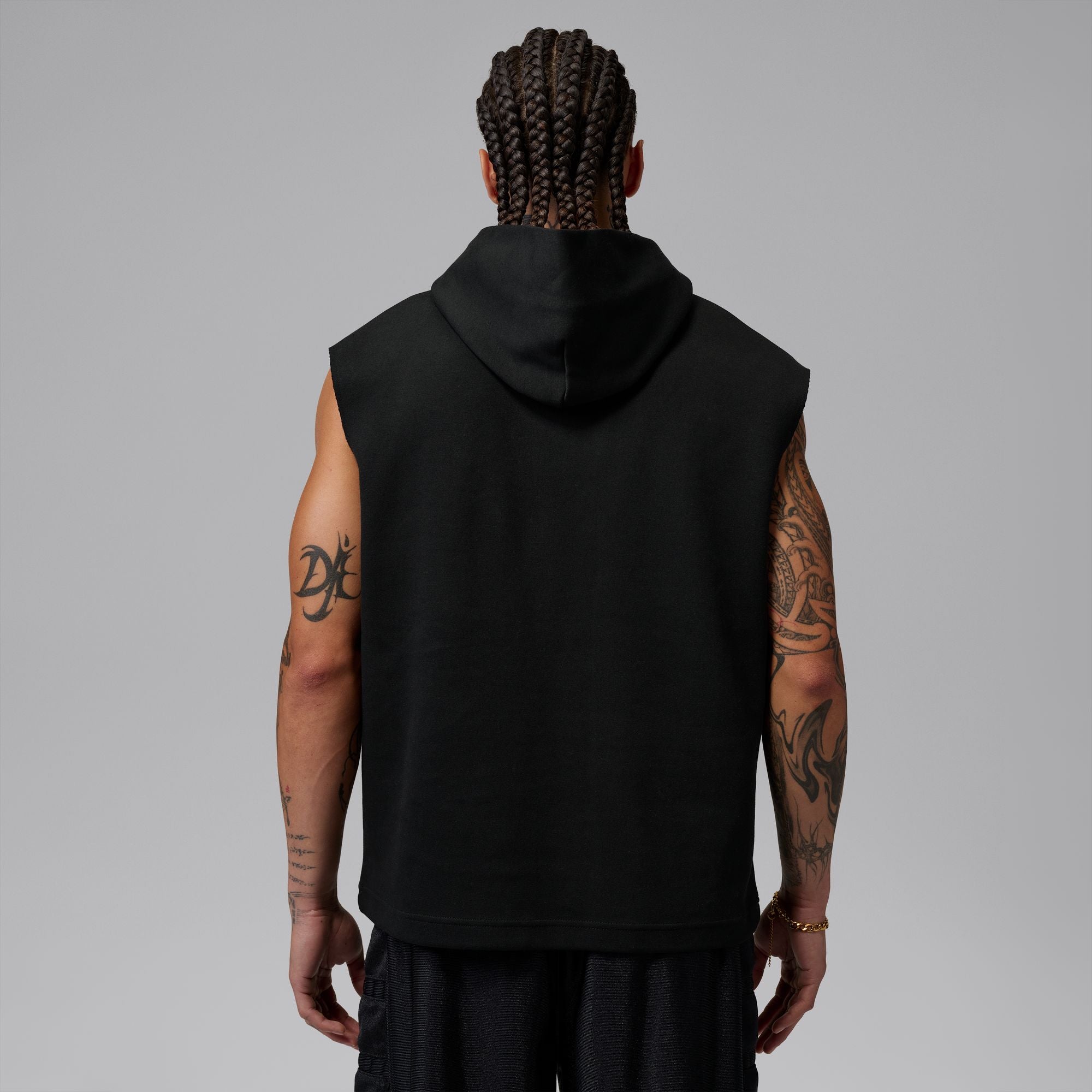 JORDAN MENS SPORT HOOP FLEECE SLEEVELESS HOODIE