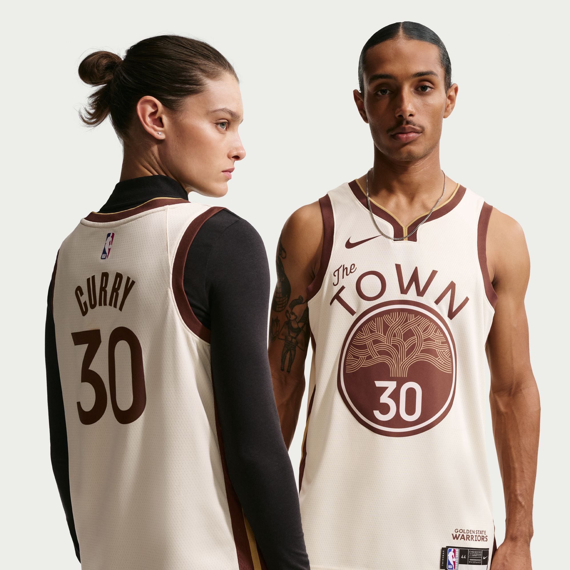 NIKE GOLDEN STATE WARRIORS CITY EDITION SWINGMAN JERSEY - STEPHEN CURRY