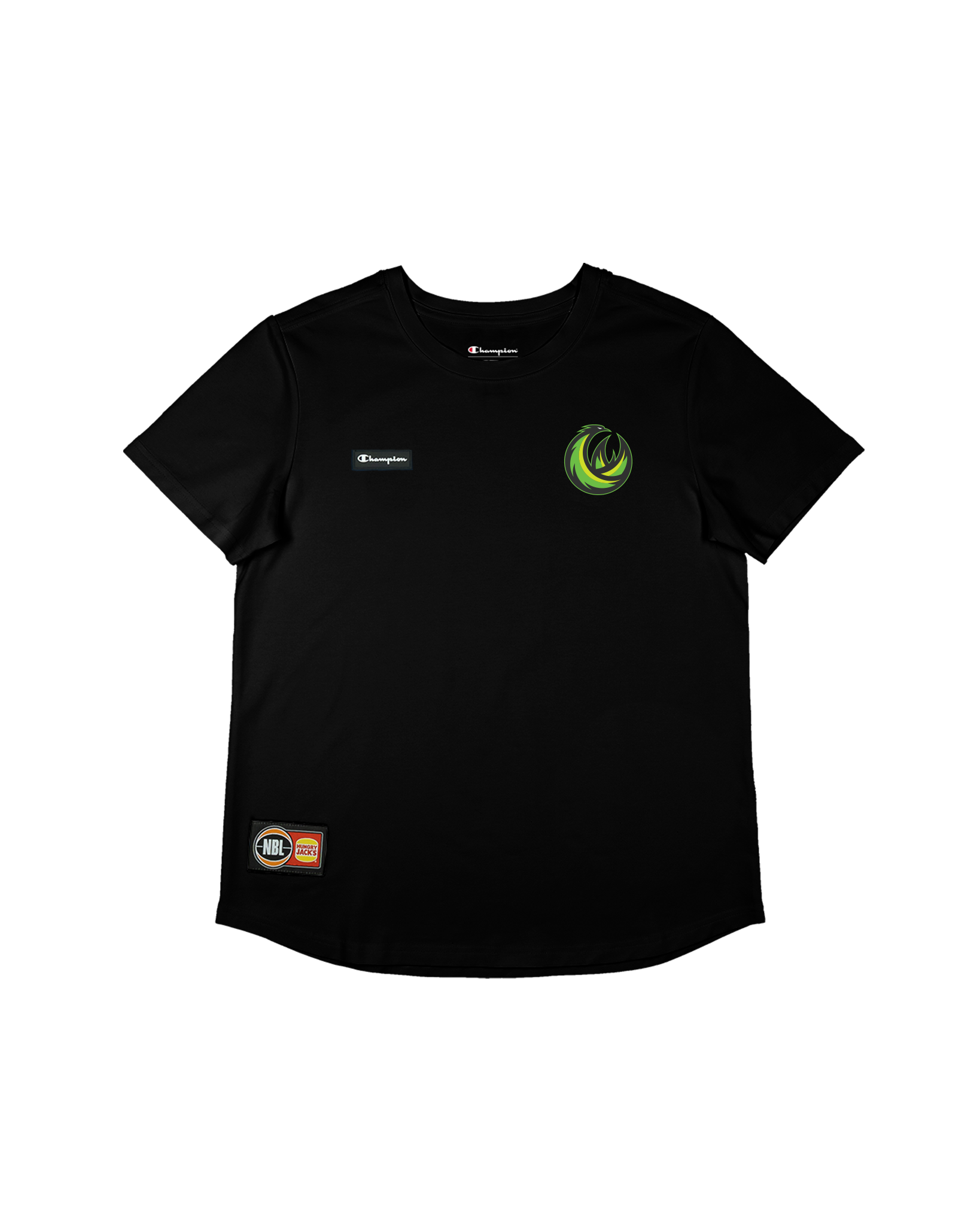 SE MELBOURNE PHOENIX LIFESTYLE WOMENS S/S TEE-BLACK