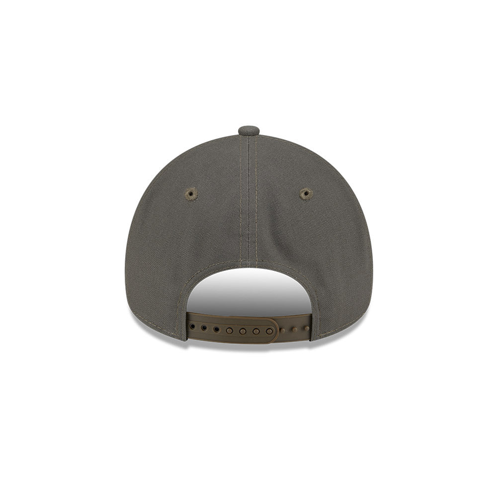 NEW ERA 940 A-FRAME MOSS CANVAS CHAINSTITCH - LA LAKERS
