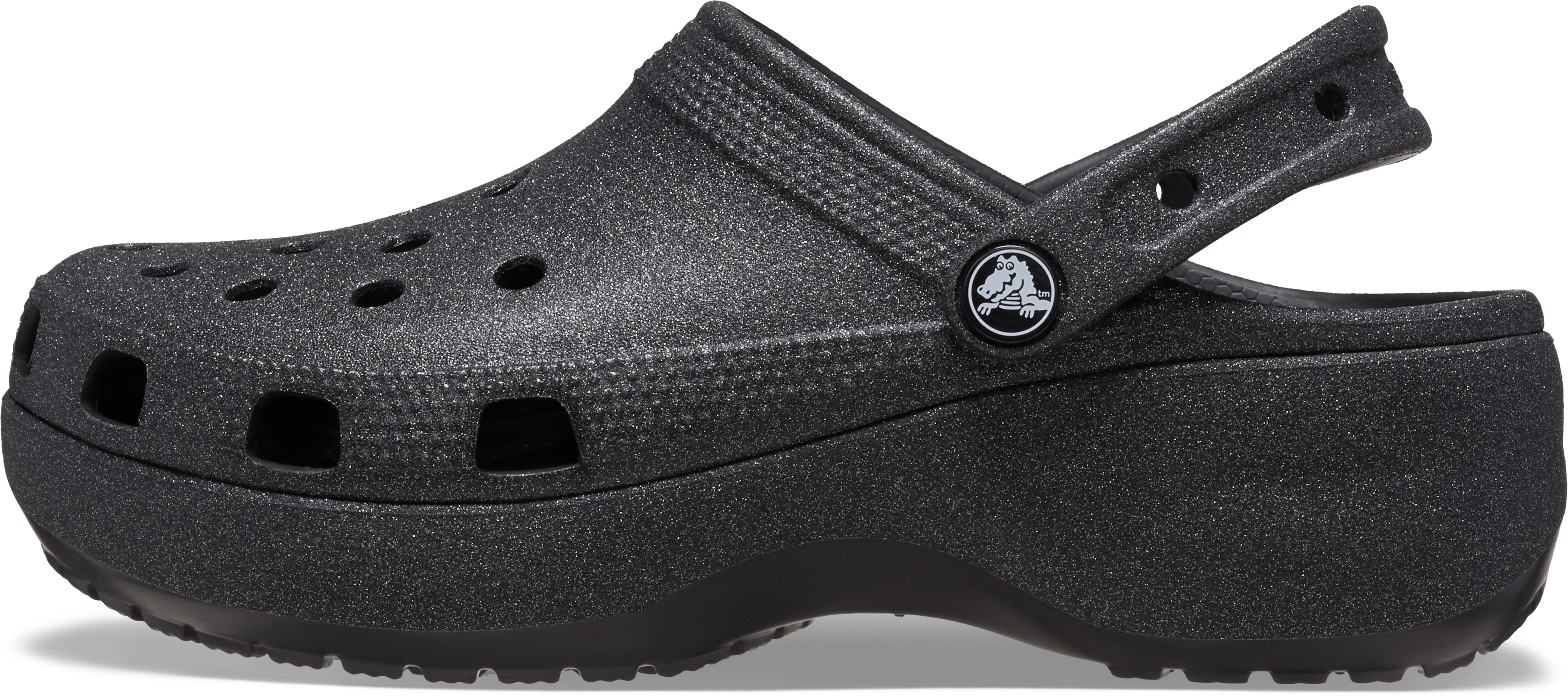 CROCS CLASSIC PLATFORM GLITTER