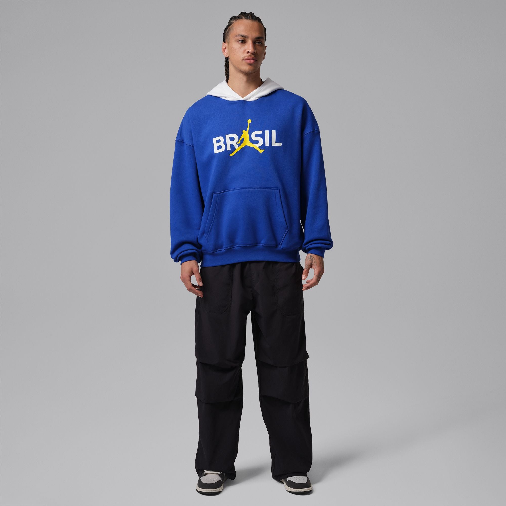 JORDAN MENS BRAZIL WORLD CUP HOODIE