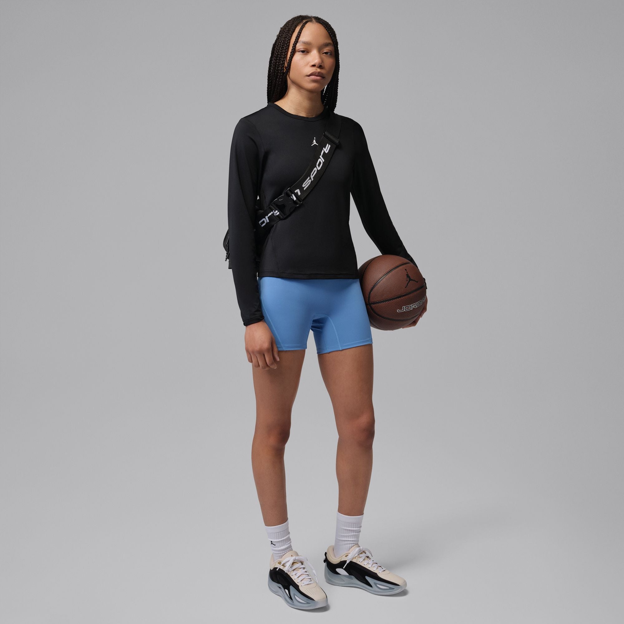 JORDAN SPORT WOMENS DRI-FIT LONG SLEEVE TOP