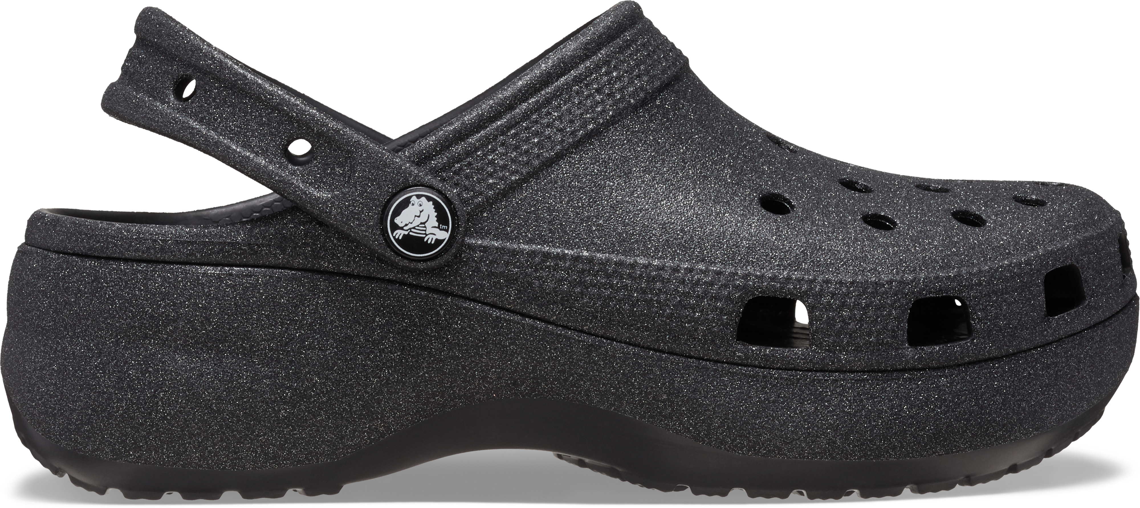 CROCS CLASSIC PLATFORM GLITTER