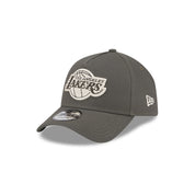 NEW ERA 940 A-FRAME MOSS CANVAS CHAINSTITCH - LA LAKERS
