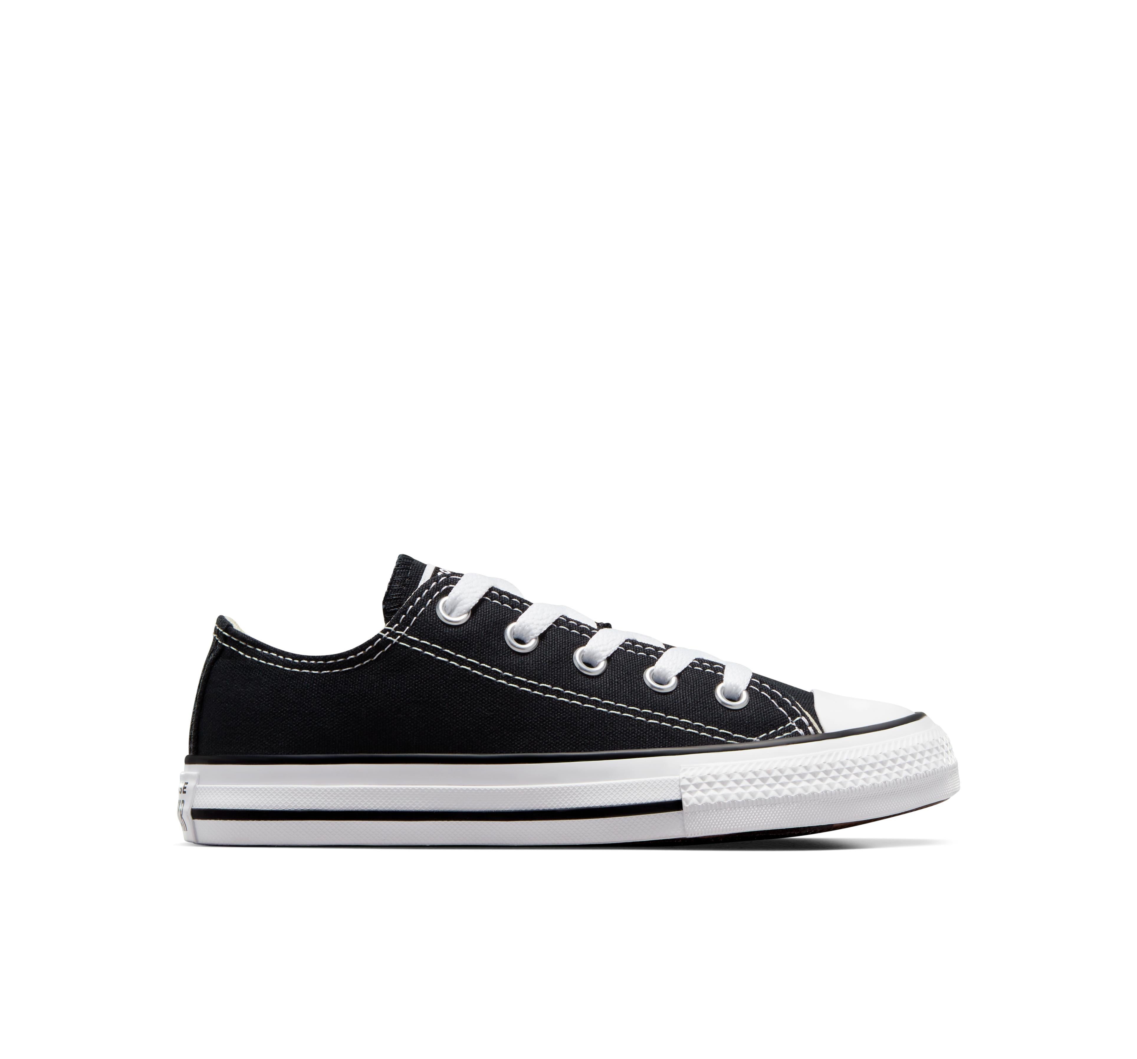 CONVERSE ALL STAR JUNIOR LOW TOP BLACK