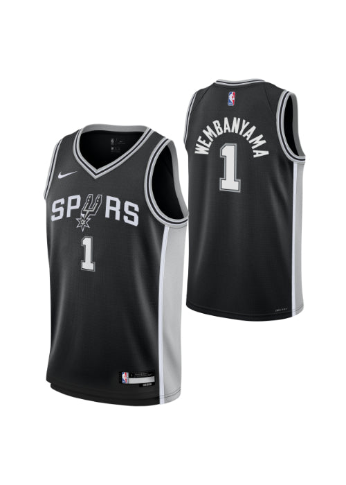 NIKE SPURS ICON JERSEY -  VICTOR WEMBANYAMA - YOUTH