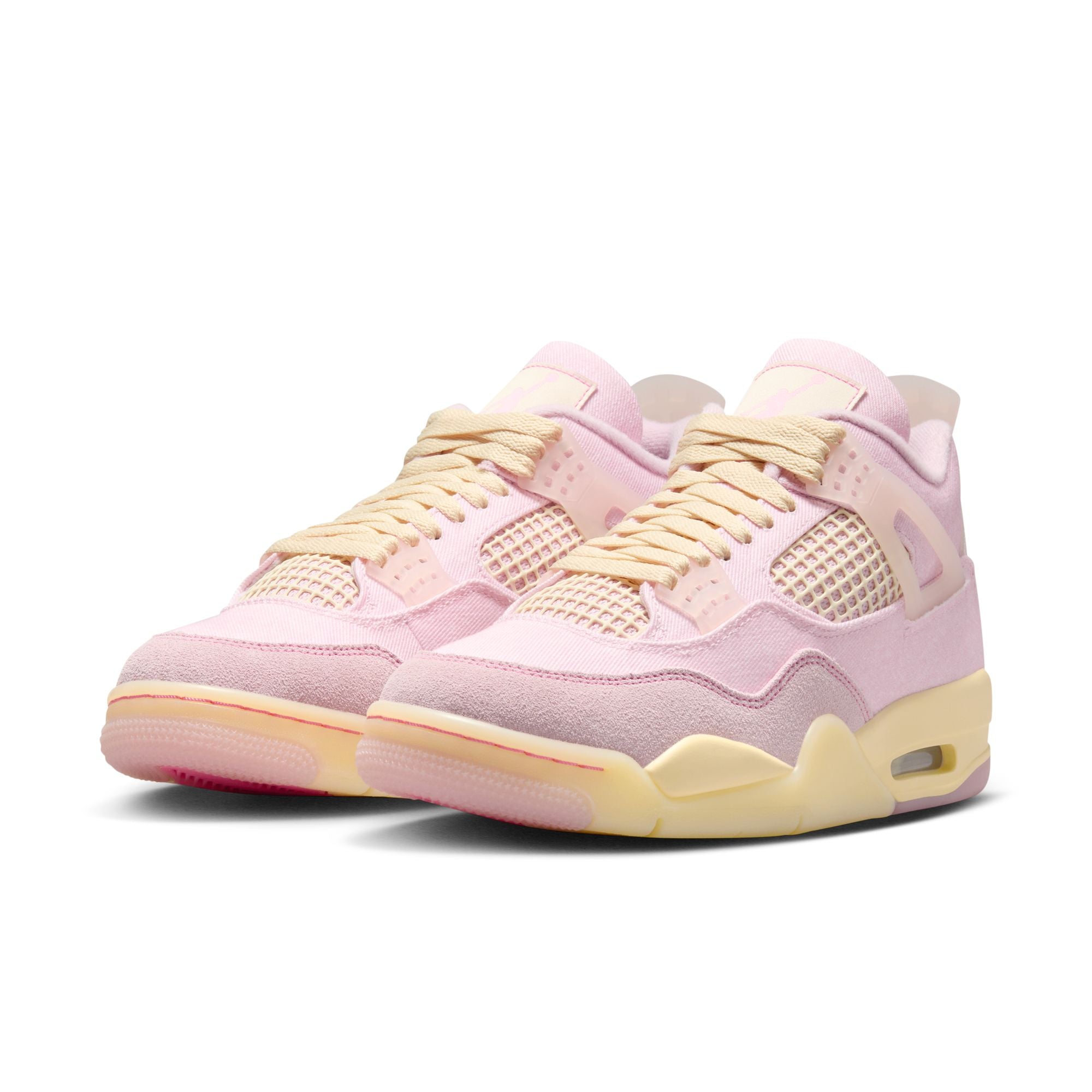 WOMENS AIR JORDAN 4 RETRO TEX 'ICED CARMINE'