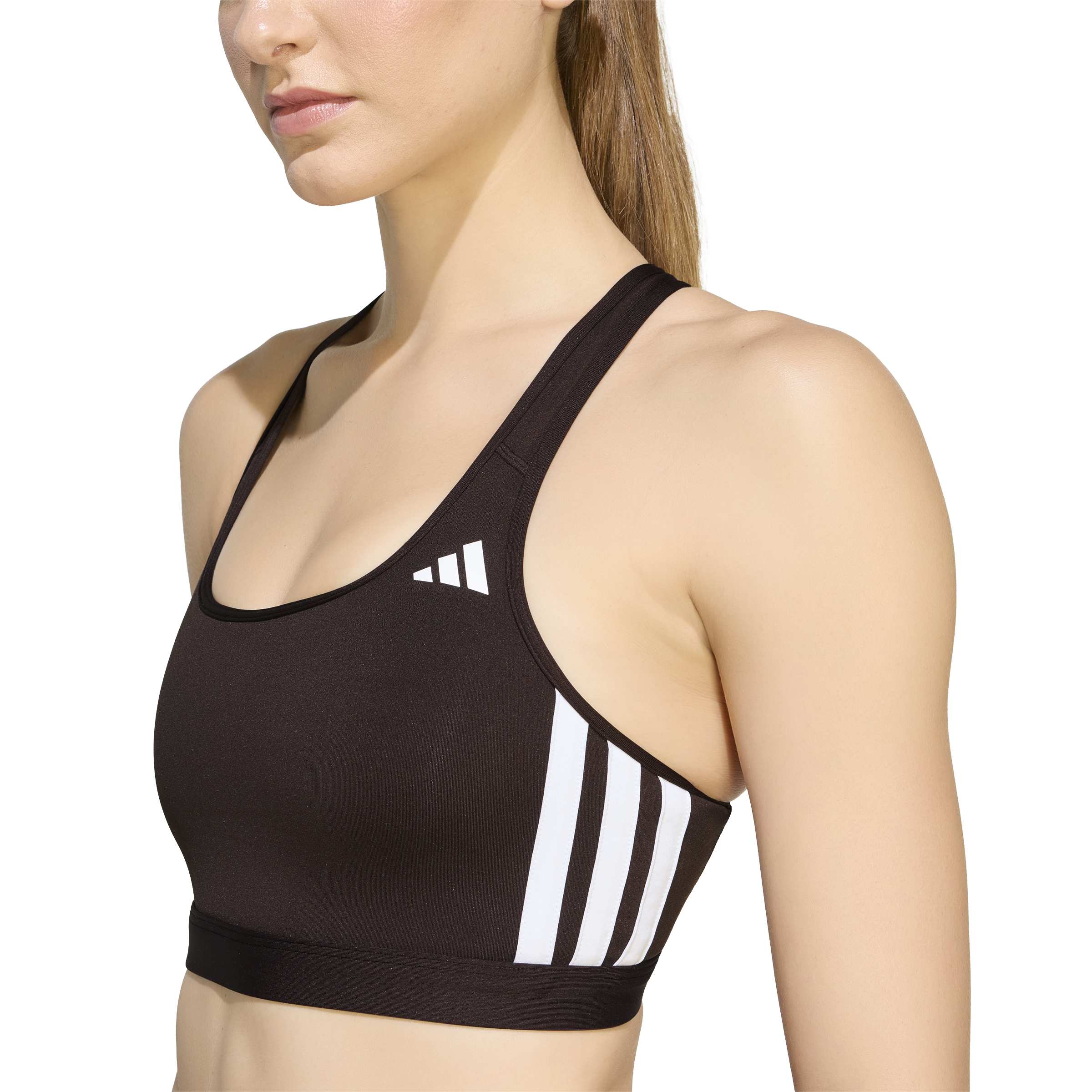ADIDAS WOMENS OPTIME ESSENTIALS MEDIUM SUPPORT BRA