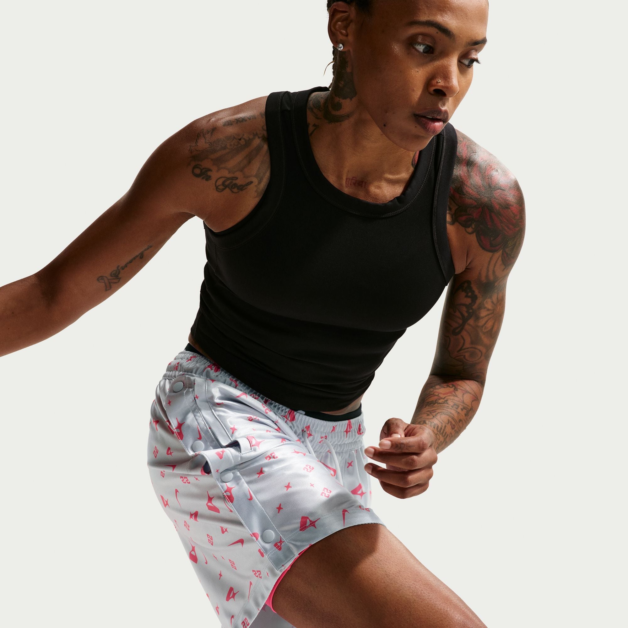 NIKE WOMENS A'JA DRI-FIT BASKETBALL SHORT