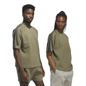 ADIDAS BASKETBALL SHORT SLEEVE SWEATSHIRT