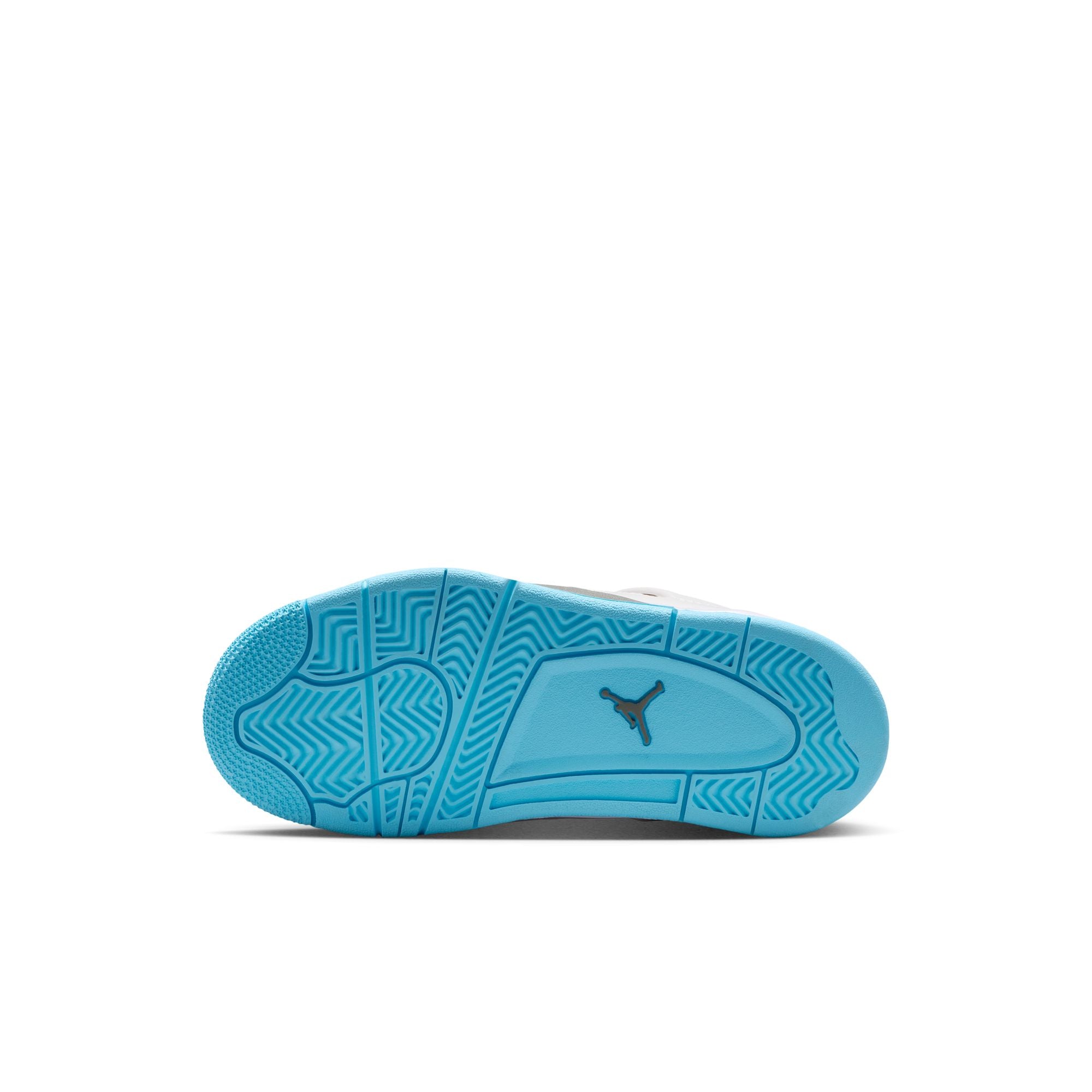 JORDAN 4 RETRO "BLUE CHILL" - KIDS