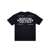 NEW ERA TEE X CHAMP BOSTON CELTICS BLK WHI