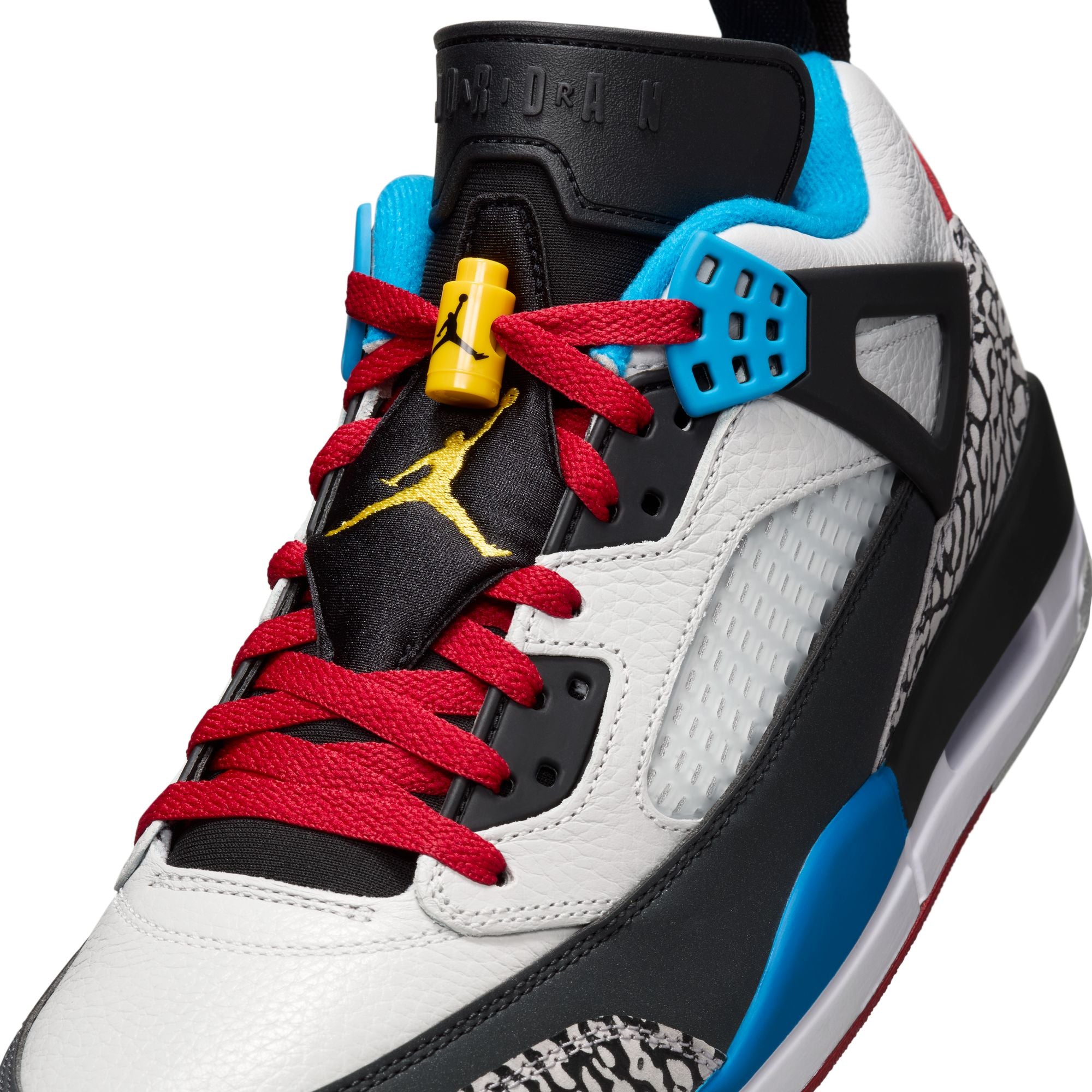blue and yellow spizikes