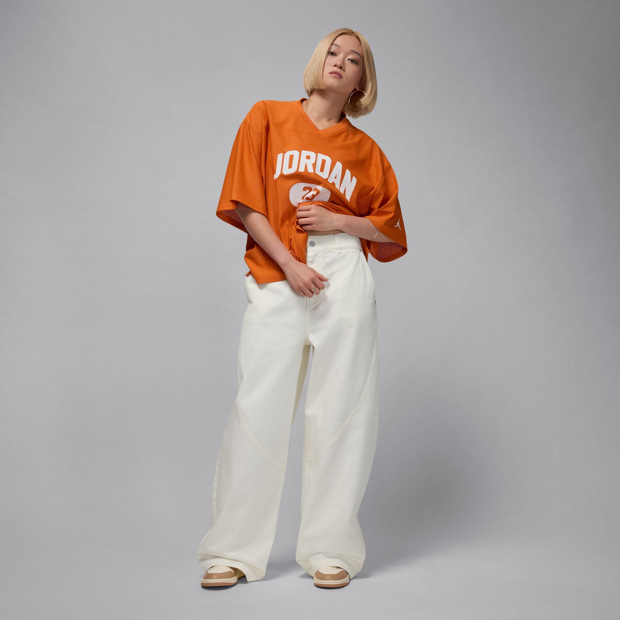 JORDAN W FLT BARREL PANT