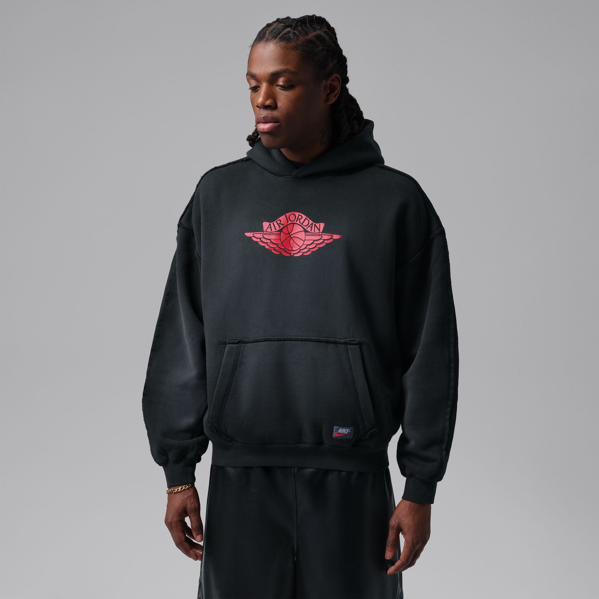 JORDAN MENS FLIGHT WINGS FLEECE HOODIE