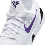 NIKE KOBE IX ELITE LOW PROTRO WHITE/COURT PURPLE YOUTH