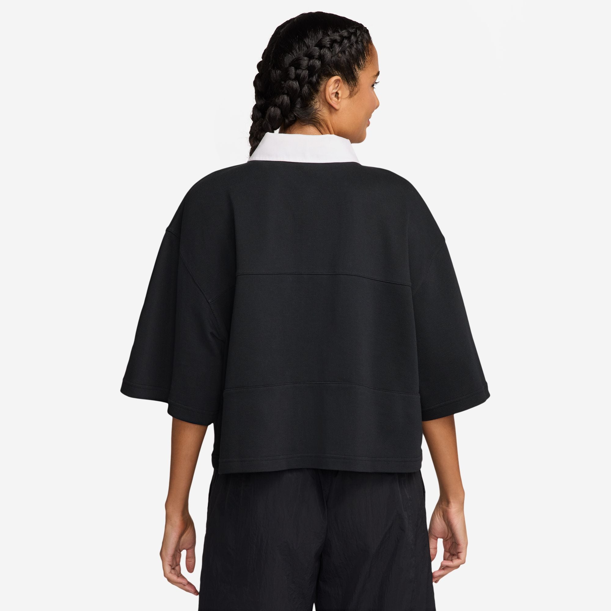 NIKE WOMENS SHORT SLEEVE POLO TOP