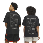 ADIDAS SPORTS DESIGN FAST BREAK TEE