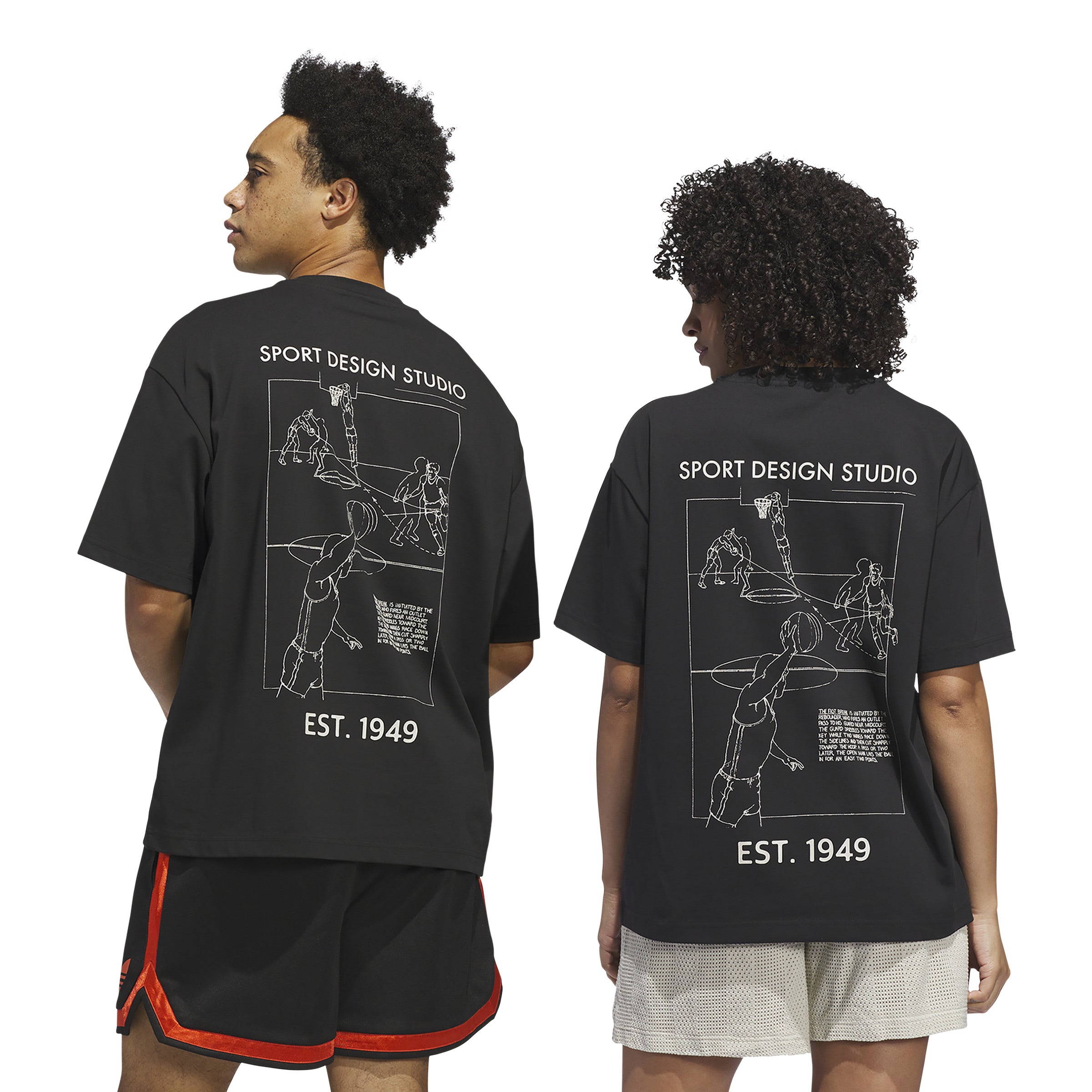 ADIDAS SPORTS DESIGN FAST BREAK TEE