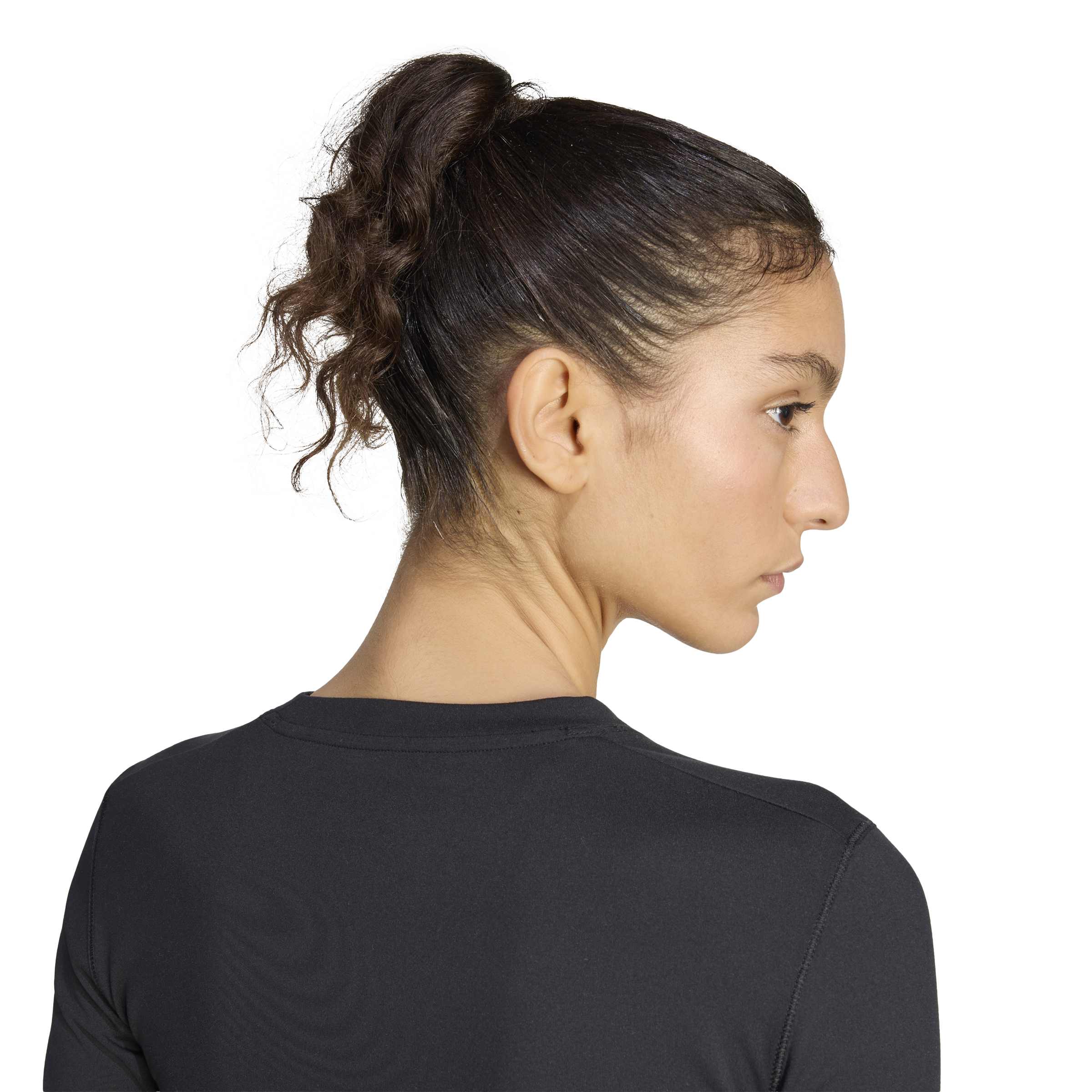 ADIDAS WOMENS HYPERGLAM CROPPED LONG SLEEVE