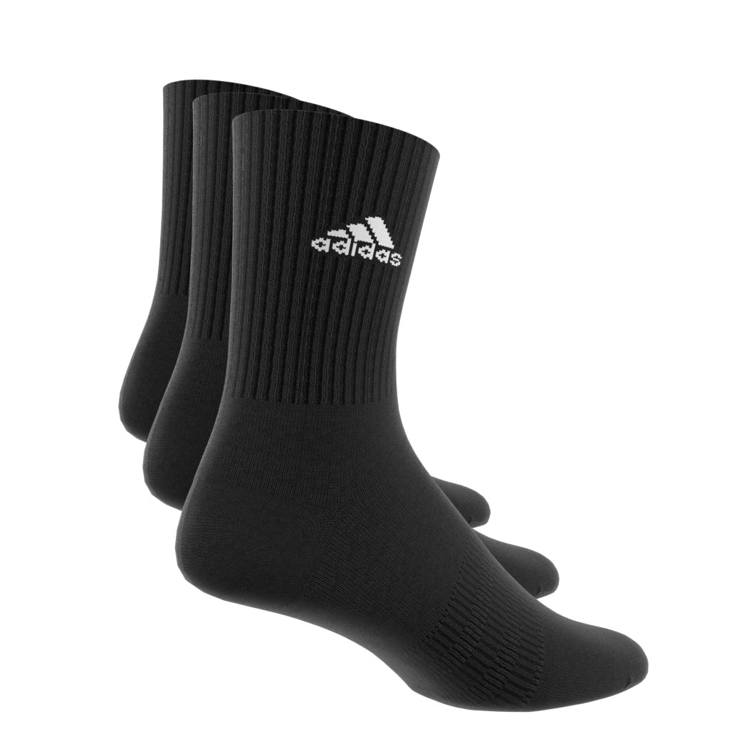 ADIDAS CUSHIONED CREW SOCKS - 3 PACK