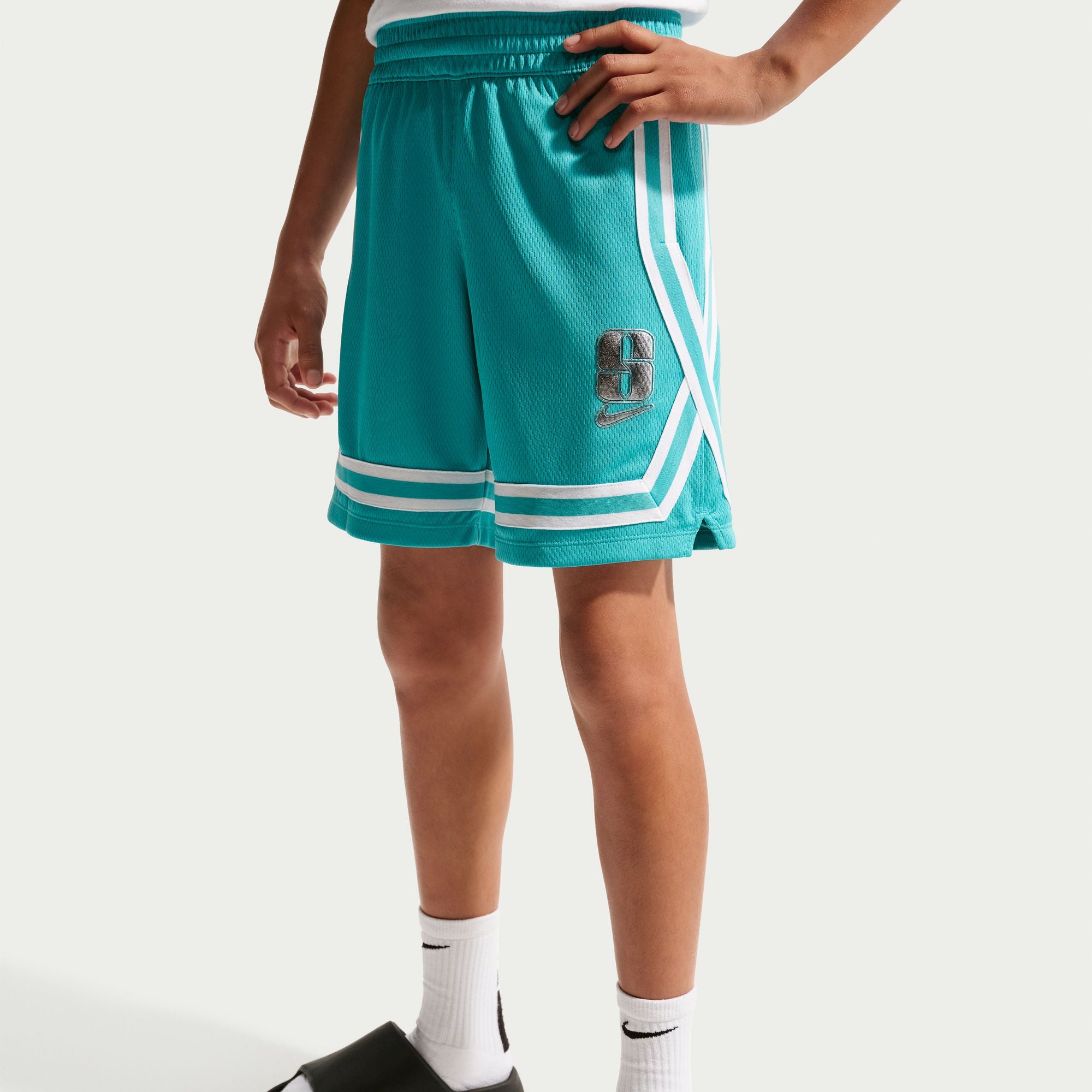 NIKE SABRINA DRI-FIT CROSSOVER SHORT - YOUTH