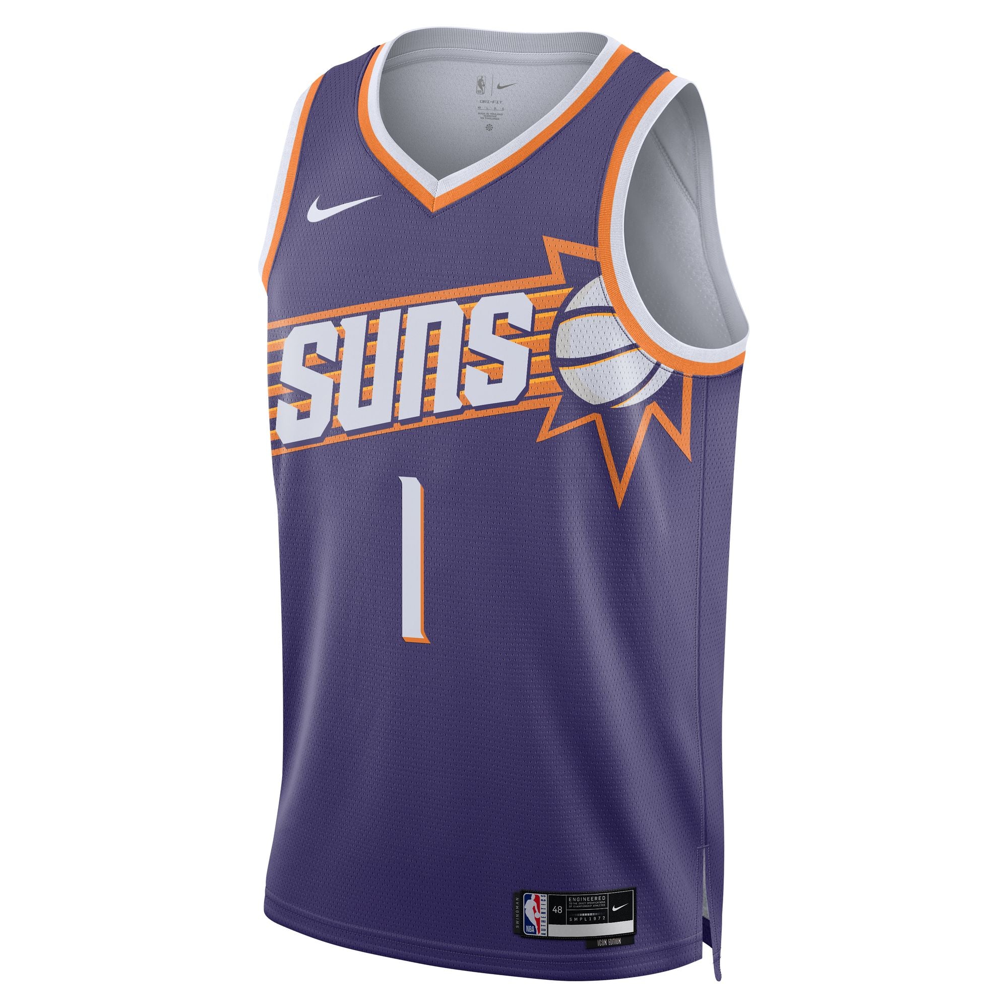 NIKE SUNS SWINGMAN JERSEY ICON 2023