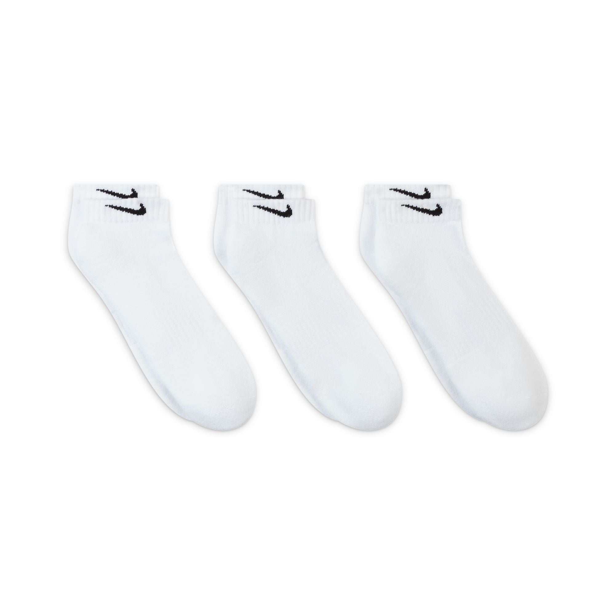 NIKE EVERYDAY CUSHIONED LOW SOCKS - 3 PACK