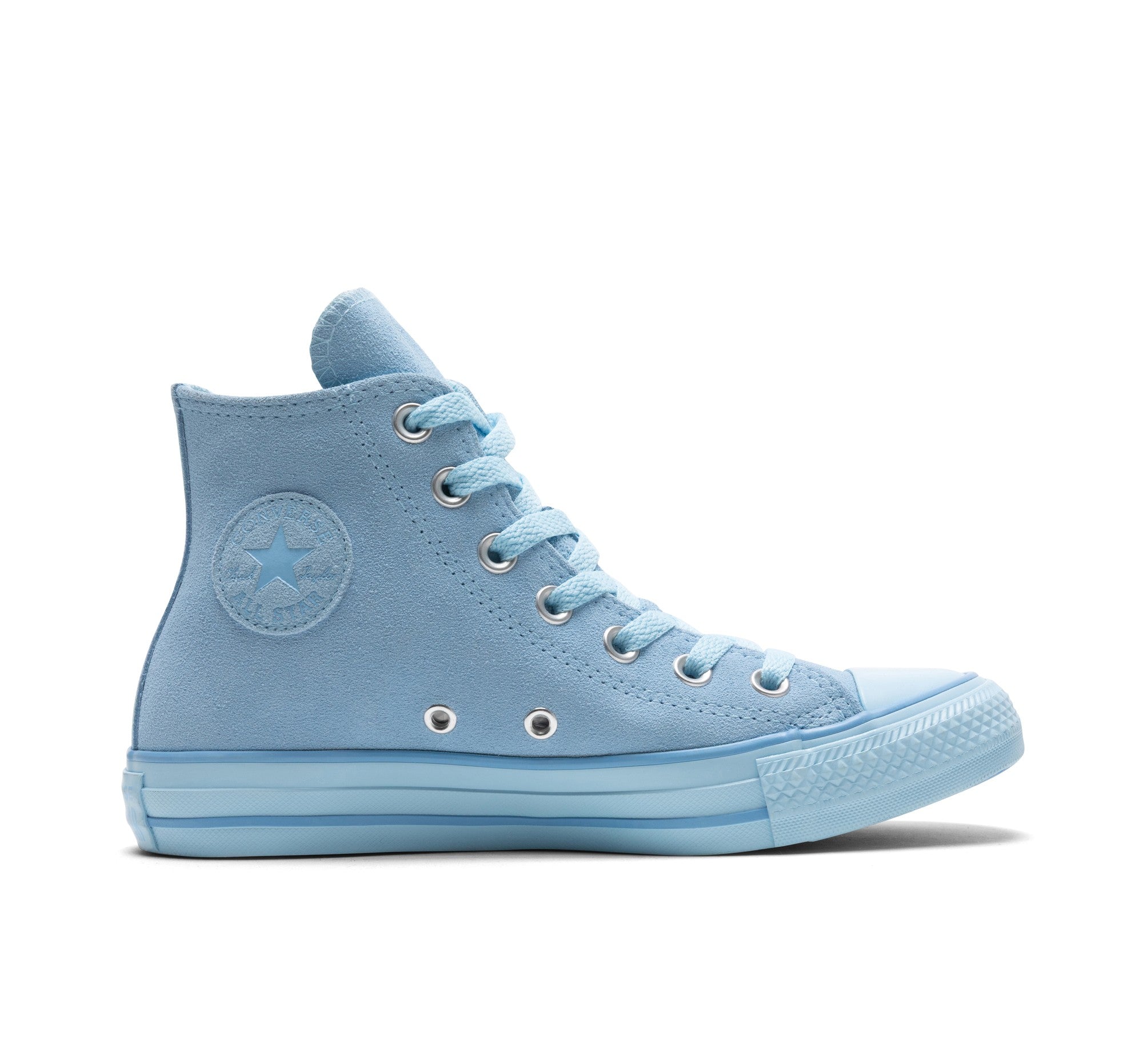 CONVERSE ALL STAR SUEDE HIGH TOP TRUE SKY
