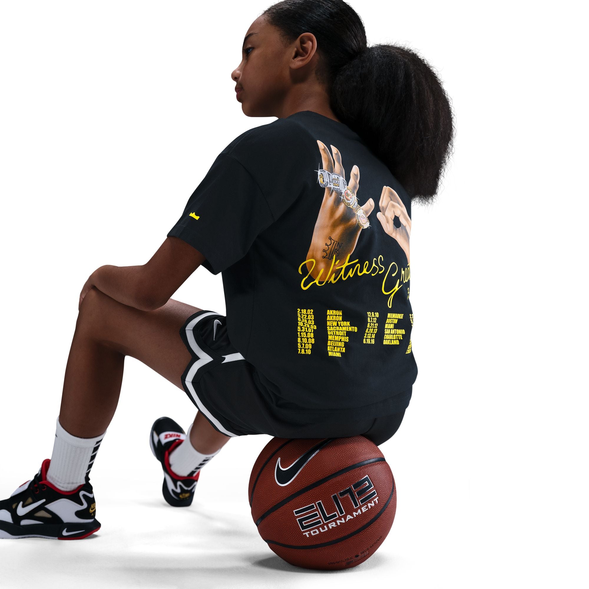 NIKE LEBRON 'UNCHARTED' TEE - YOUTH