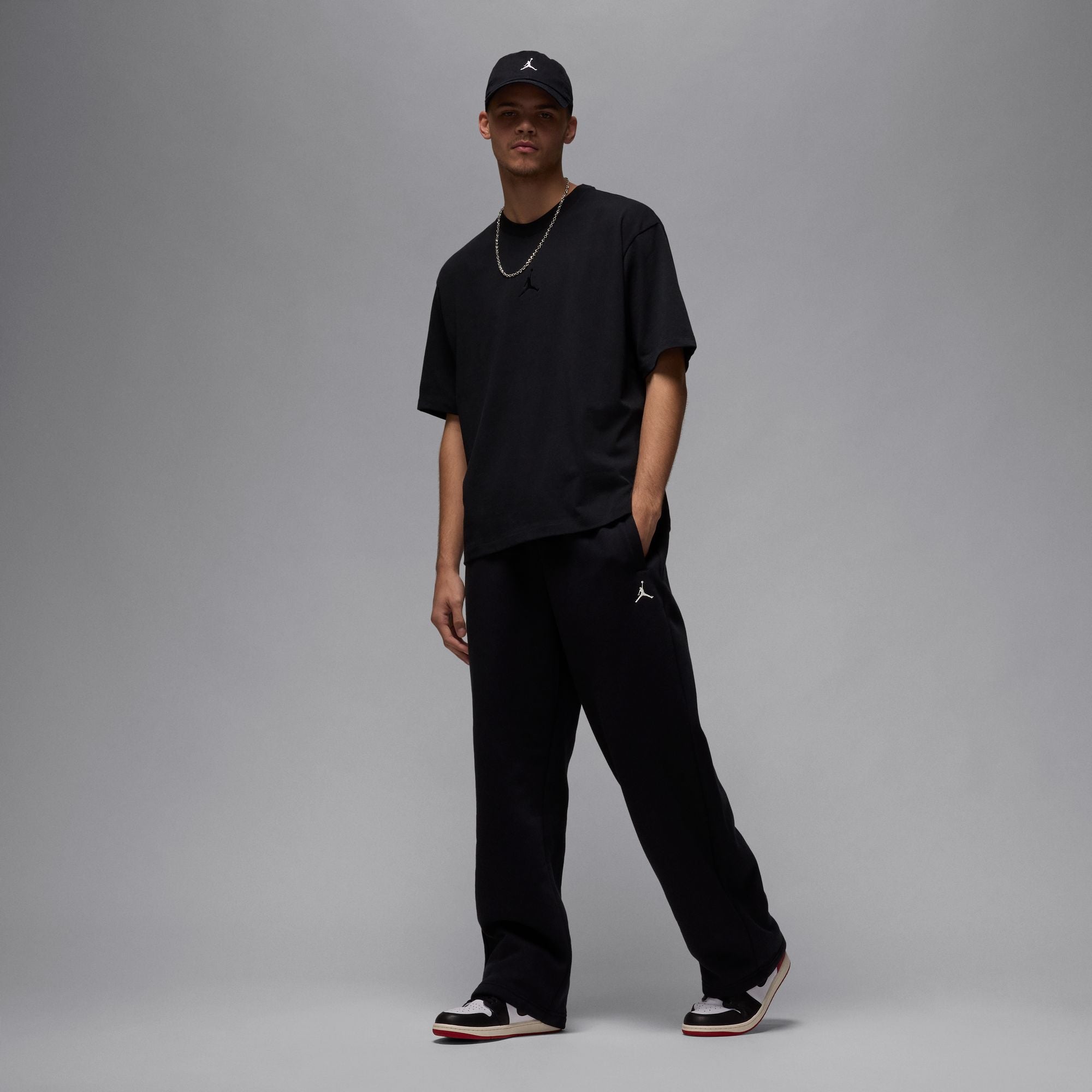 JORDAN MENS FLIGHT OVERSIZED SHORT SLEEVE CREW