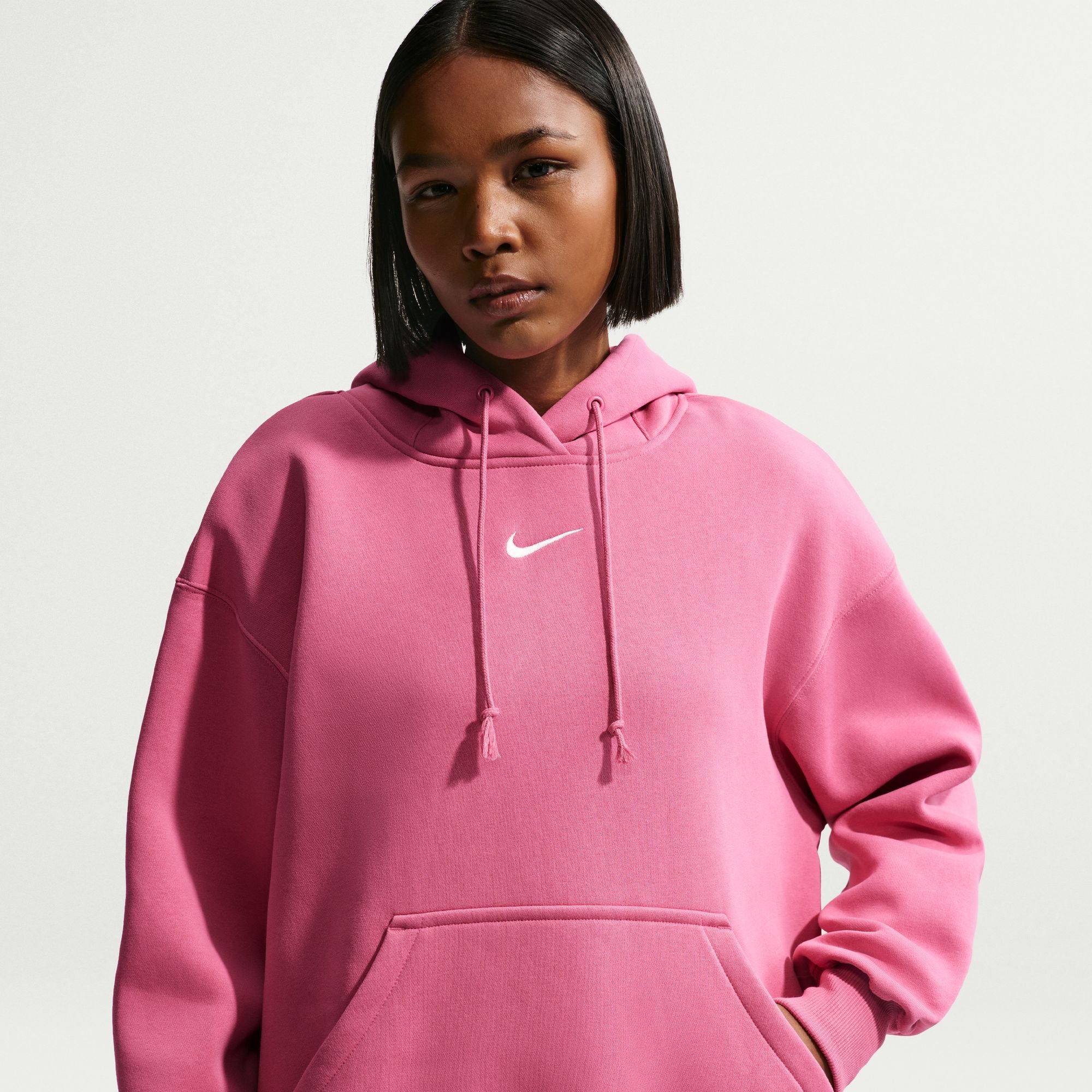 NIKE WOMENS PHOENIX FLEECE OVERSIZED HOODIE