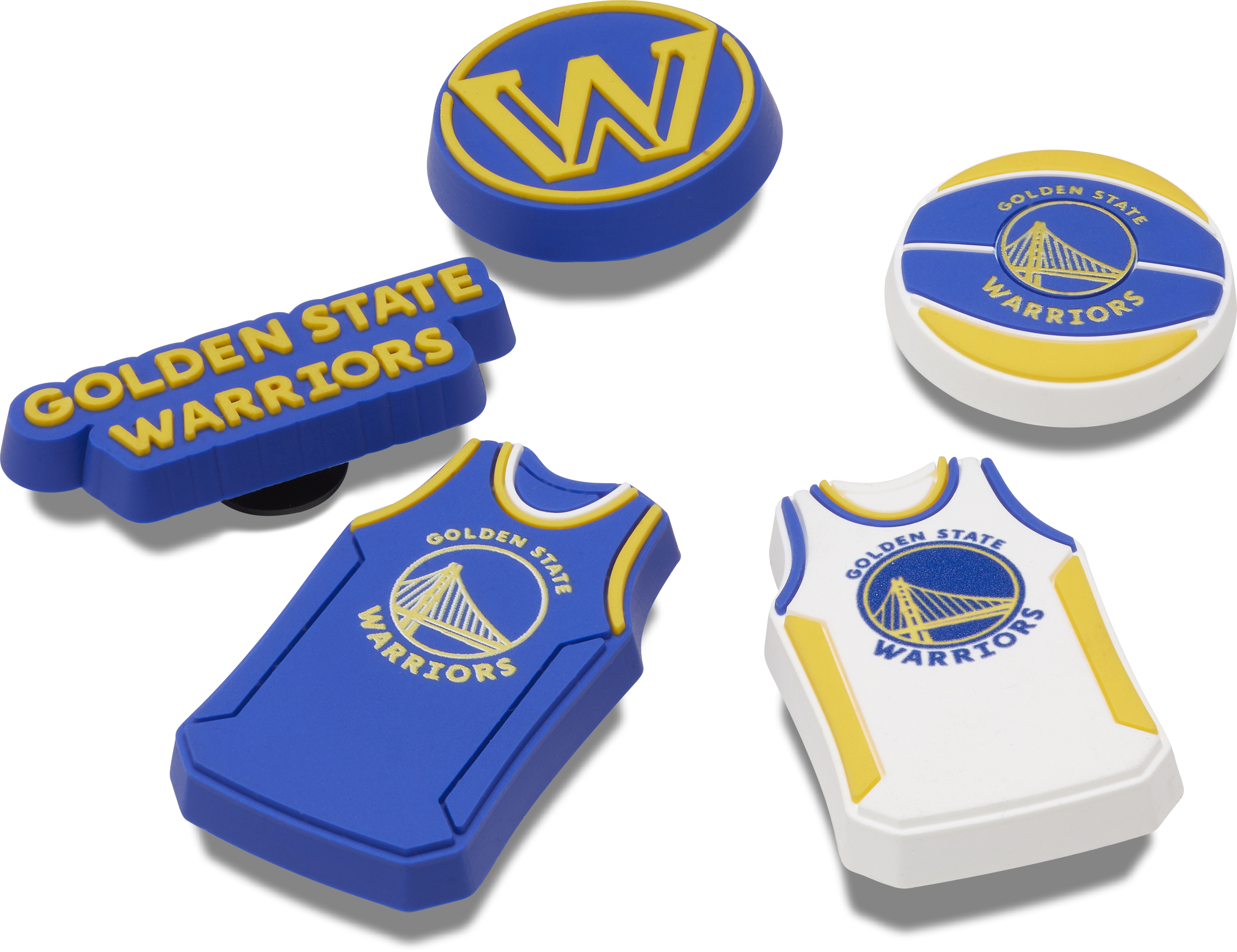 NBA GOLDEN STATE WARRIORS JIBBITZ - 5 PACK
