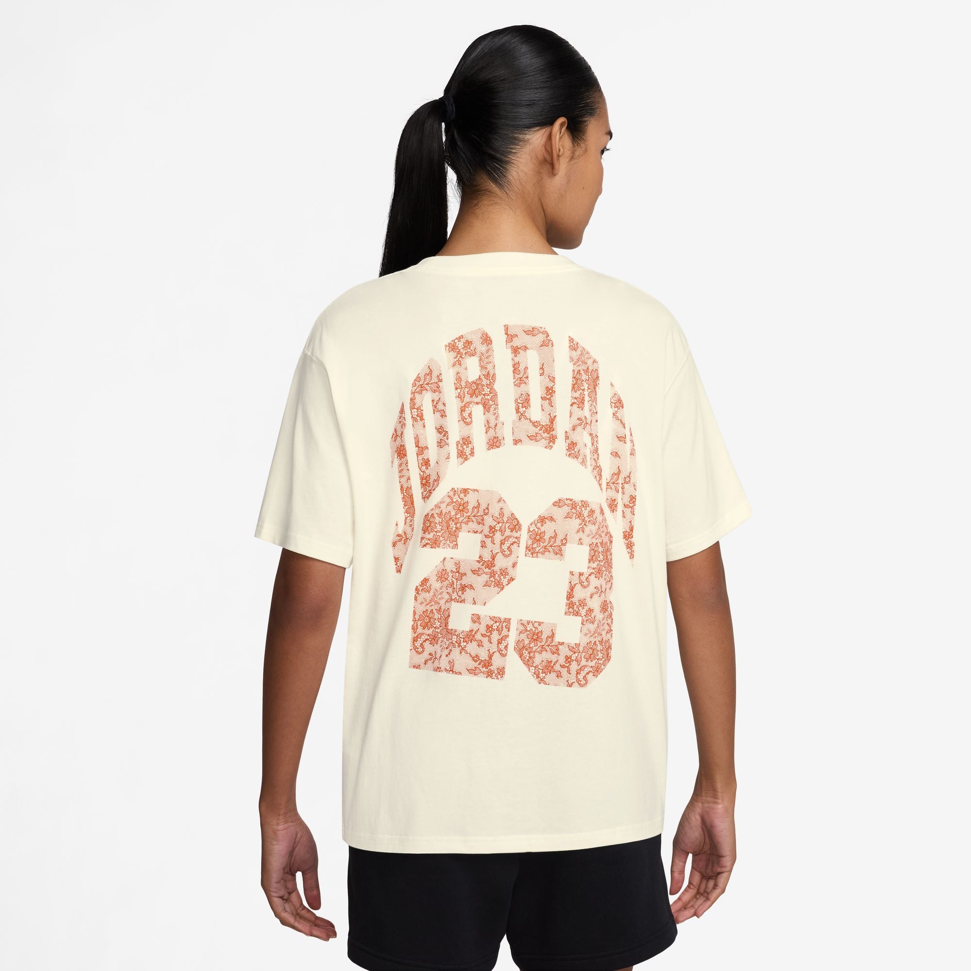 JORDAN W BRK SS GF GFX TEE LACE
