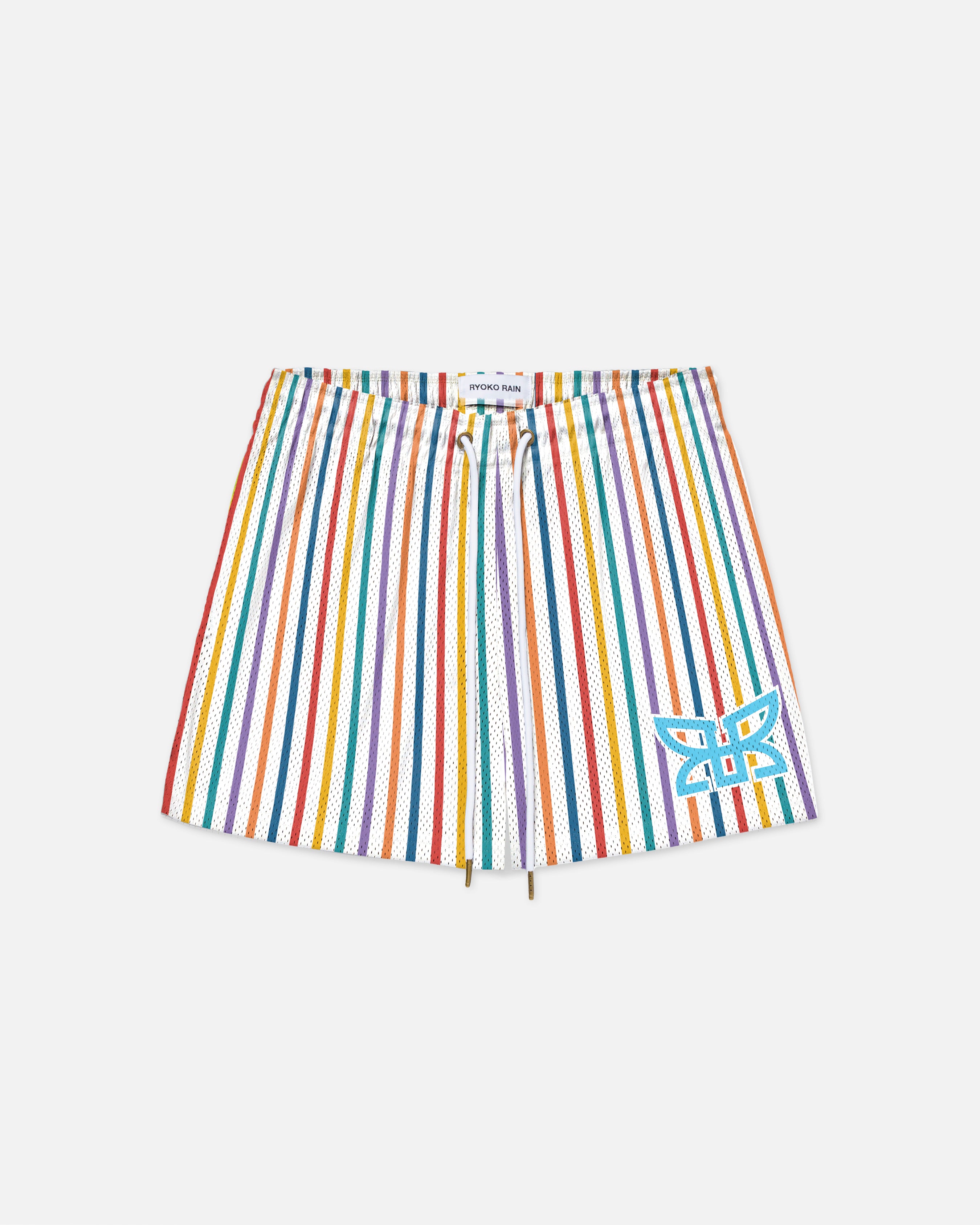 RYOKO RAIN MULTI COLOUR PIN STRIPE